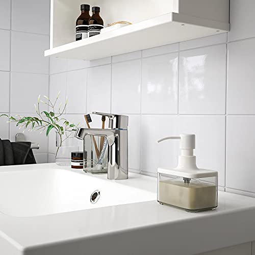 3 Piece Bathroom Set, White