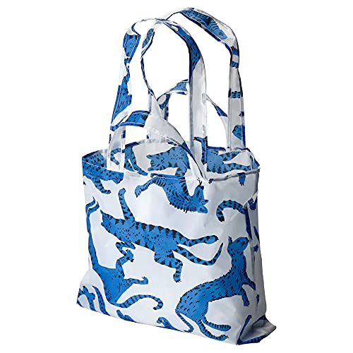 SKYNKE Carrier bag (patterned cat/blue white)