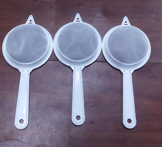 flavouredlove Plastic Tea and Coffee Strainers/Heavy Duty mesh Lasts Long Chai Channi/Plastic Chai Channi Tea Strainer Filter