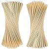 Flavouredlove Natural Bamboo Skewer Sticks, Natural Wooden Barbecue Kabob Skewers, Best for Grill, BBQ, Kebab, Marshmallow Roasting or Fruit Sticks, 8 inch (Pack of 60)