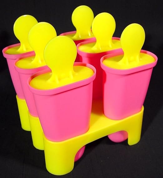 802.084.78P Chosigt Ice pop maker, pink/yellow (Plastic)