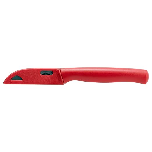 Skalad Paring Knife, Red