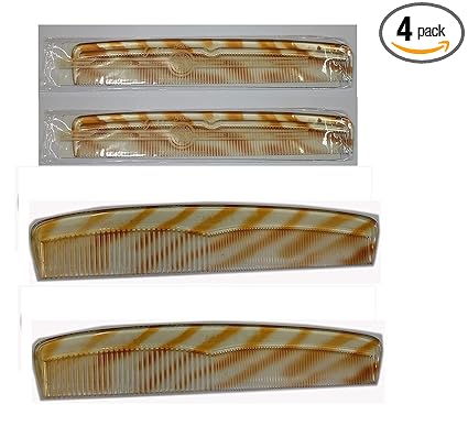 Flavouredlove Men's Comb - BITE GOLD SEAL COMBS 20 CMS  (8 Inch * 1 Inch) Thin Spikes - Pack of 1