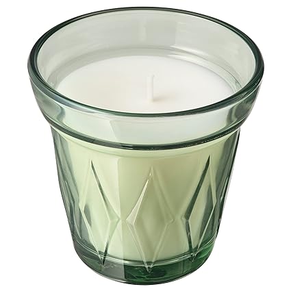 VALDOFT Scented Candle in Glass, 8 cm (3 ¼ ") (Morning Dew/Light Green