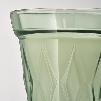 VALDOFT Scented Candle in Glass, 8 cm (3 ¼ ") (Morning Dew/Light Green