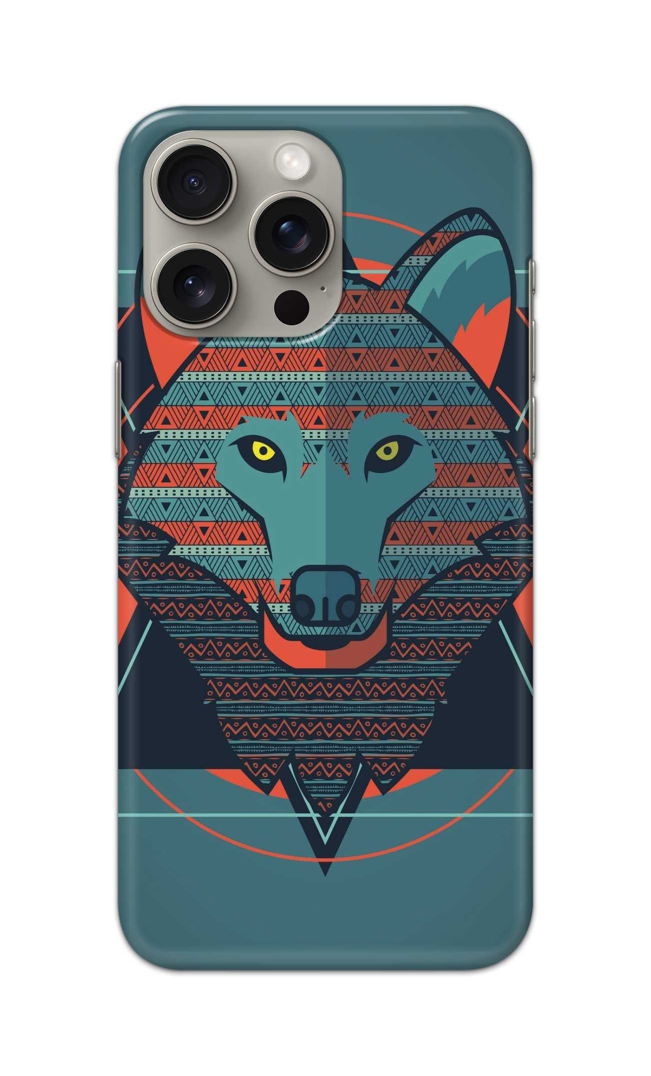 intellegent fox theme  - Hard Case - SA004