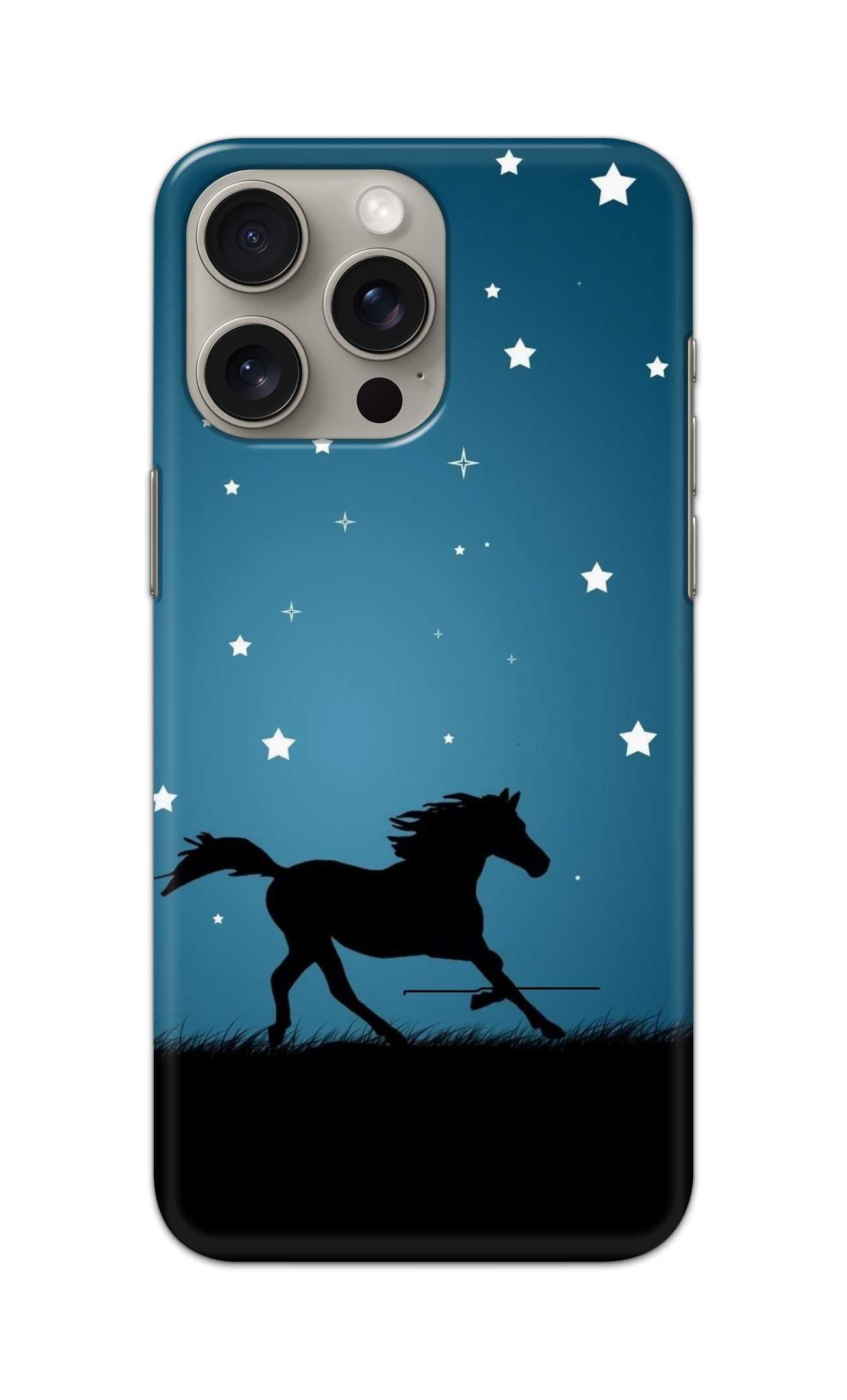 stars and horse theme  - Hard Case - SA006