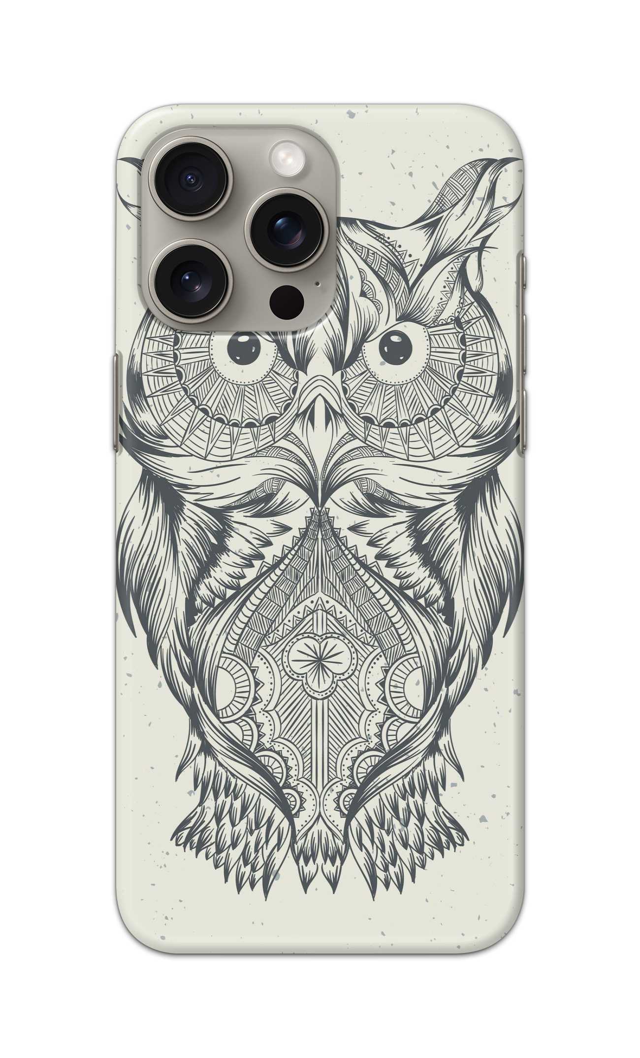 pencile art owl theme  - Hard Case - SA021