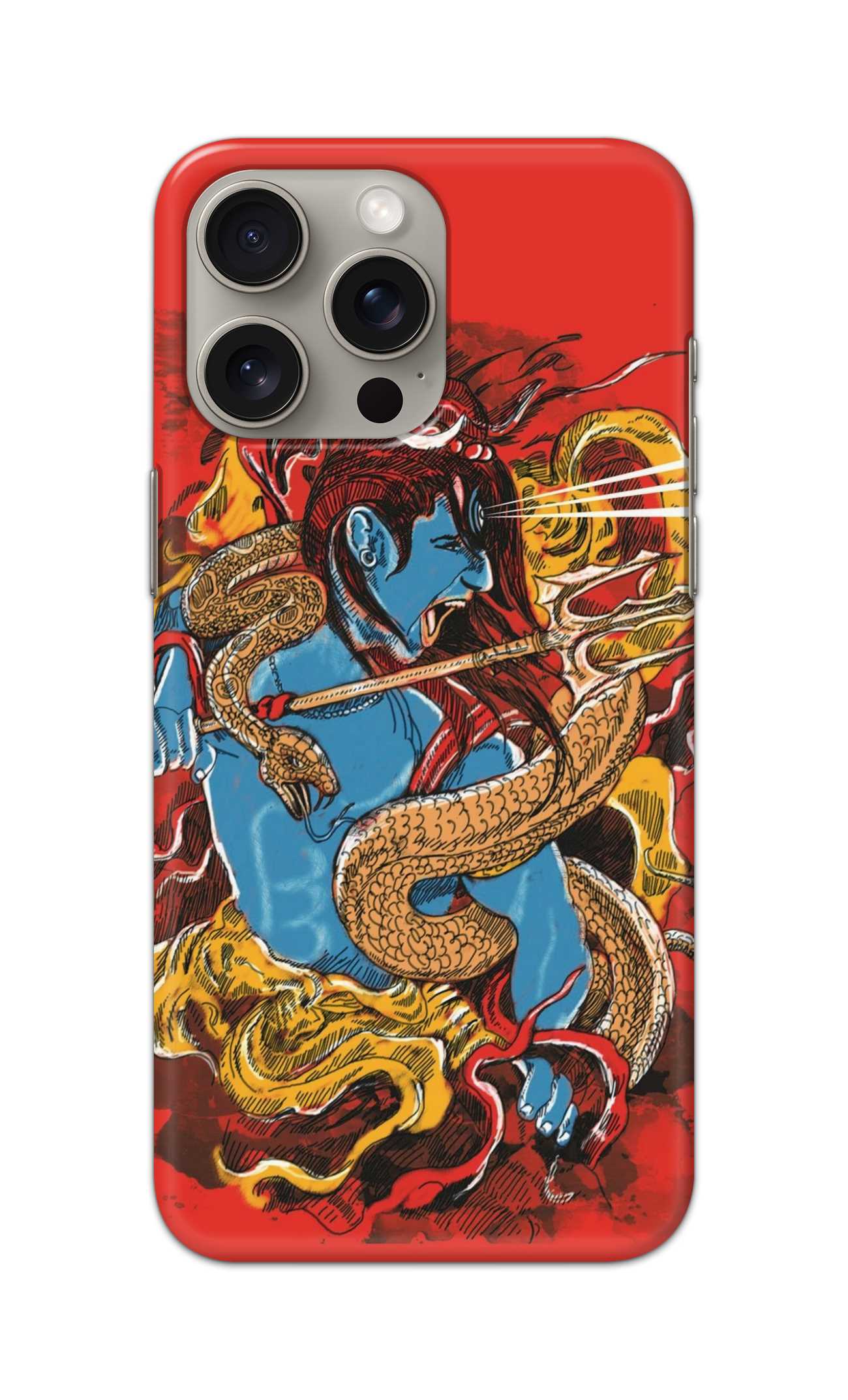 lord shiva theme  - Hard Case - SA055