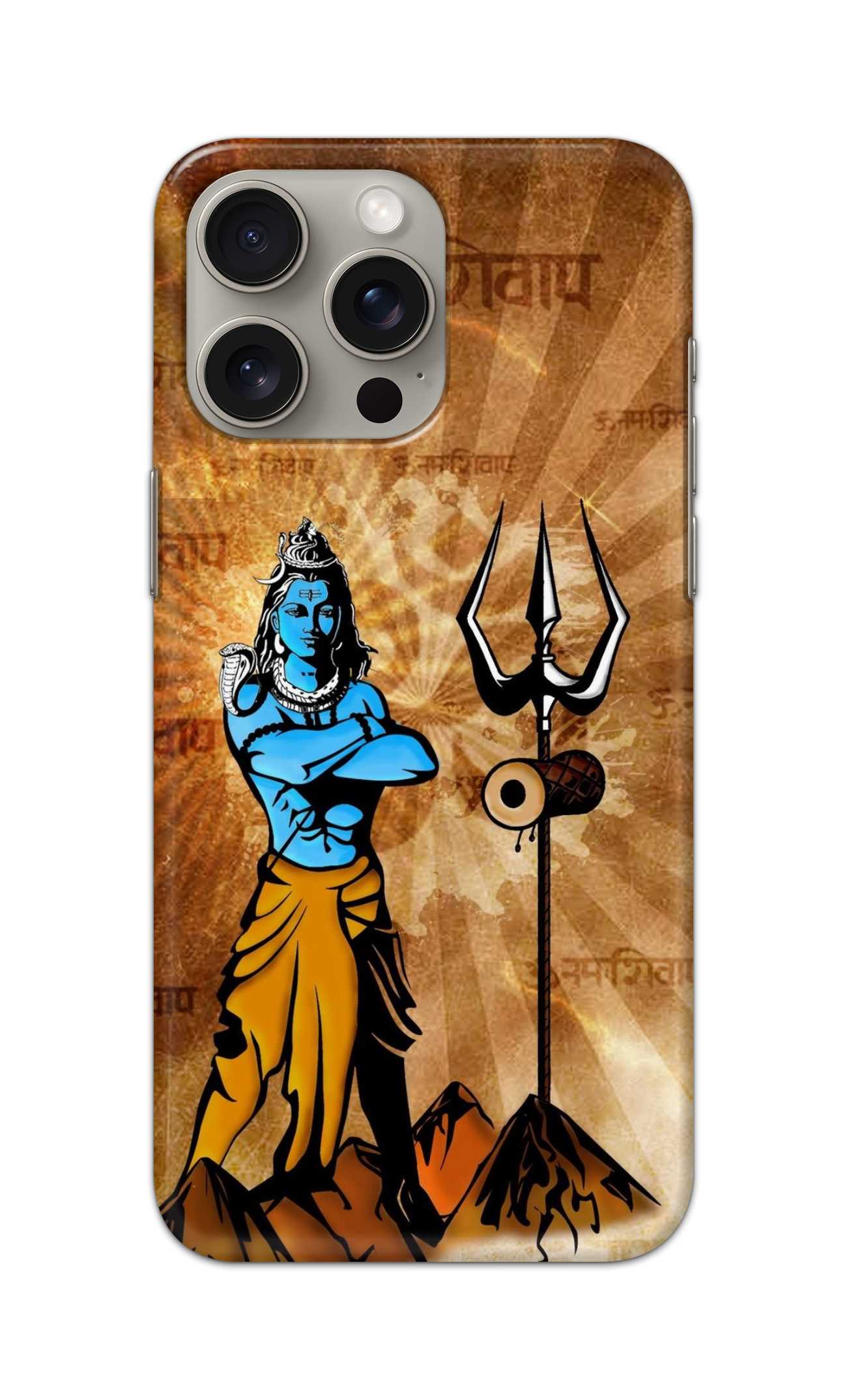 lord shiva theme  - Hard Case - SA069