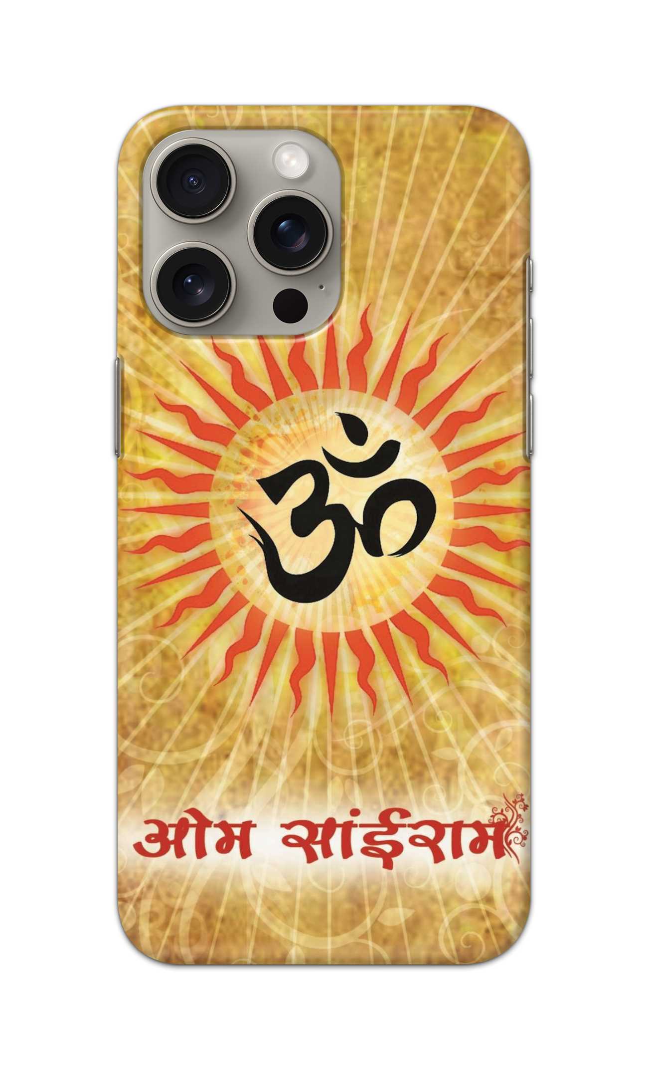 om sai ram theme  - Hard Case - SA079