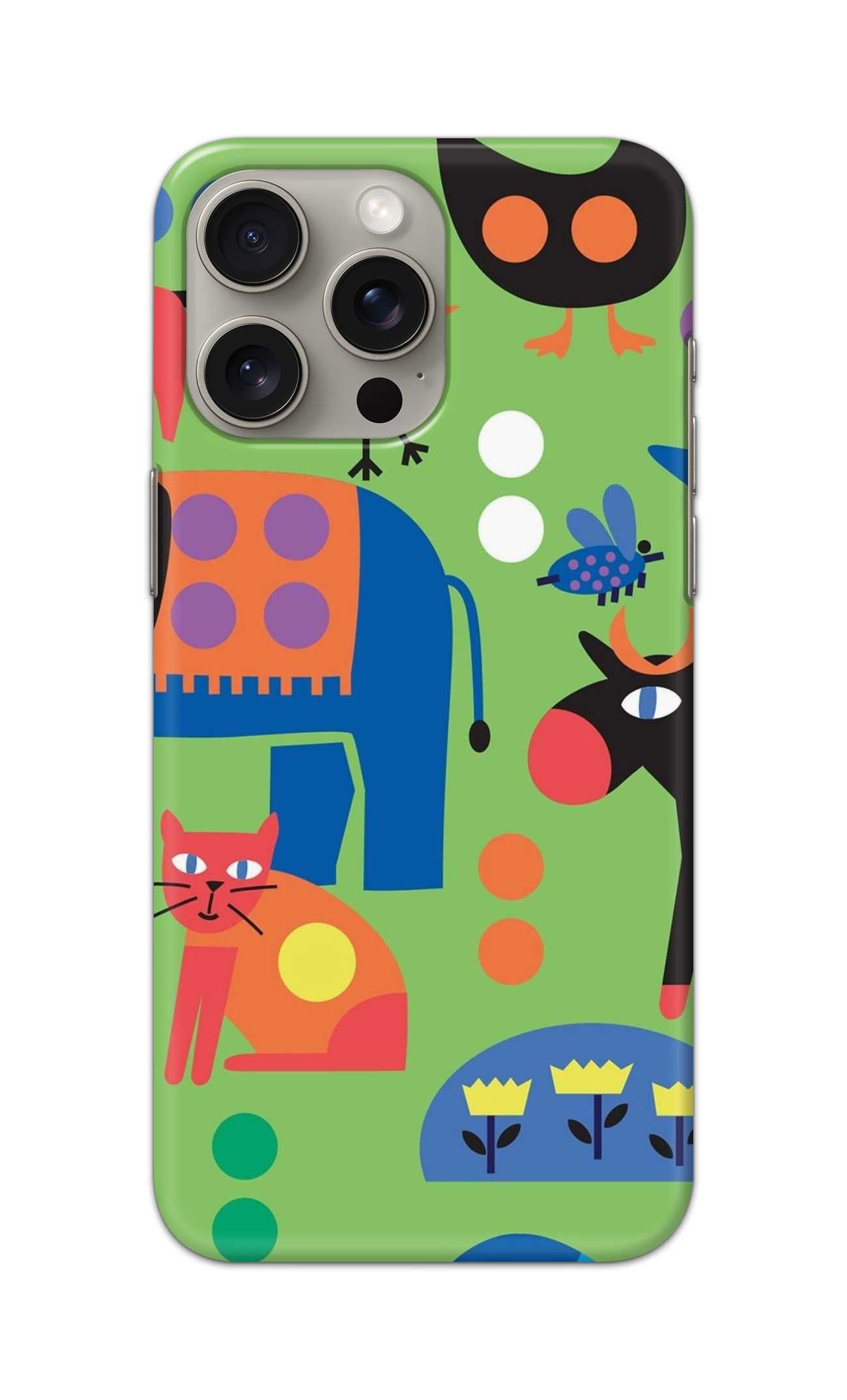 ALL ANIMALS PATTERN  - Hard Case - SA216