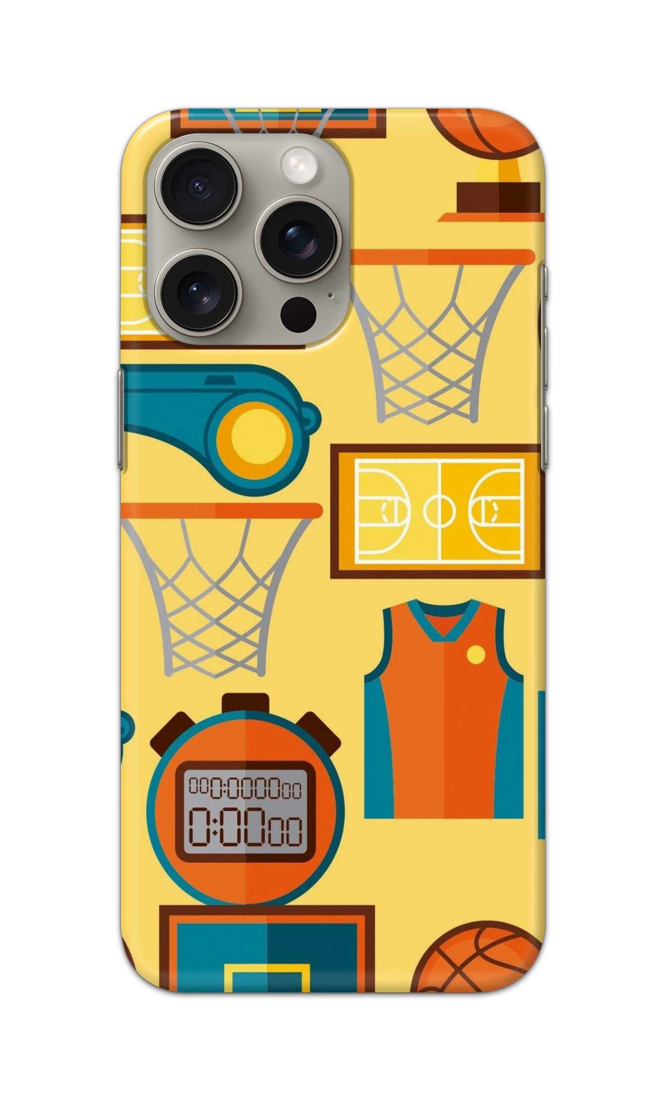 BASKET BALL PATTERN  - Hard Case - SA229