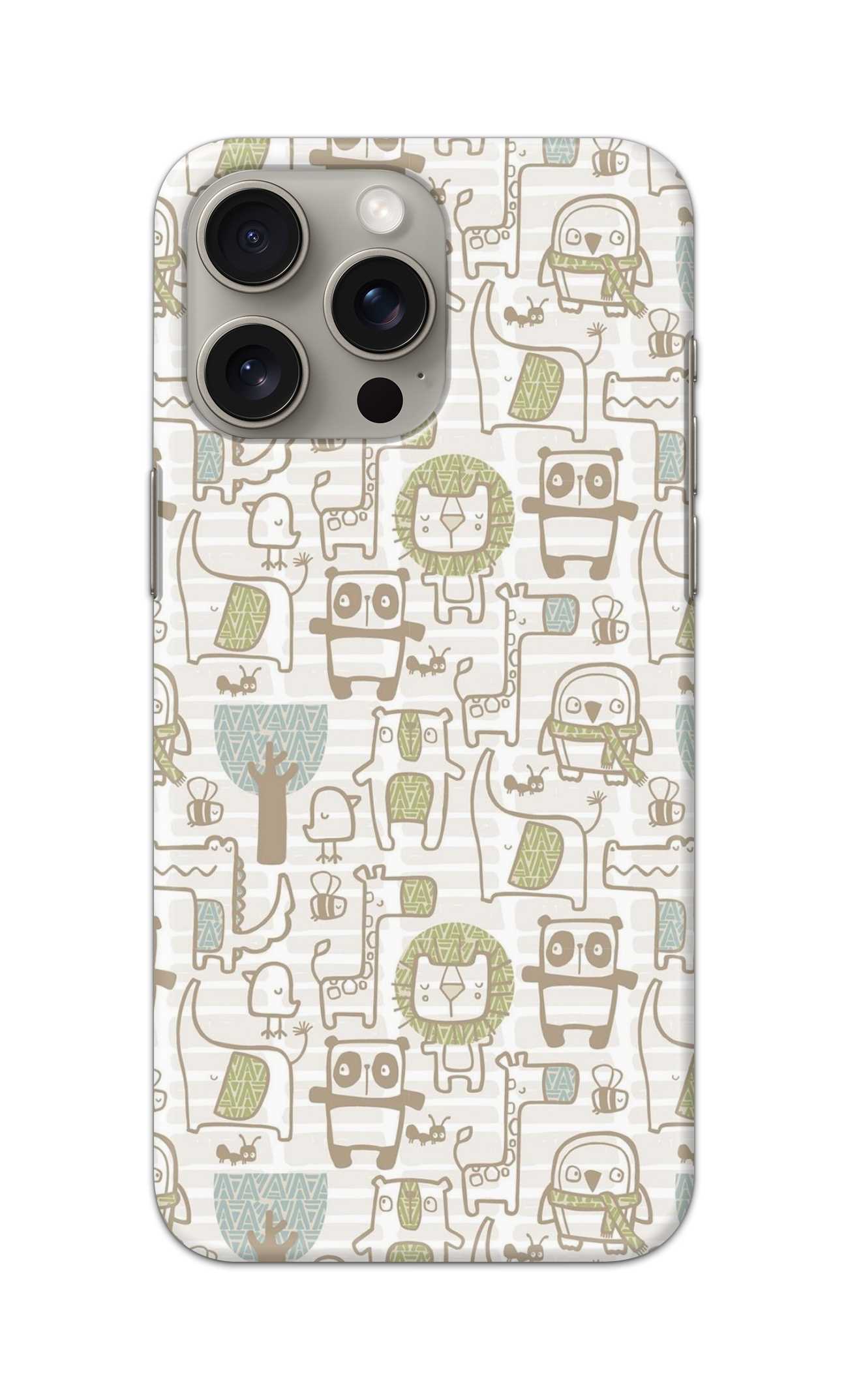 ANIMALS PATTERN  - Hard Case - SA244