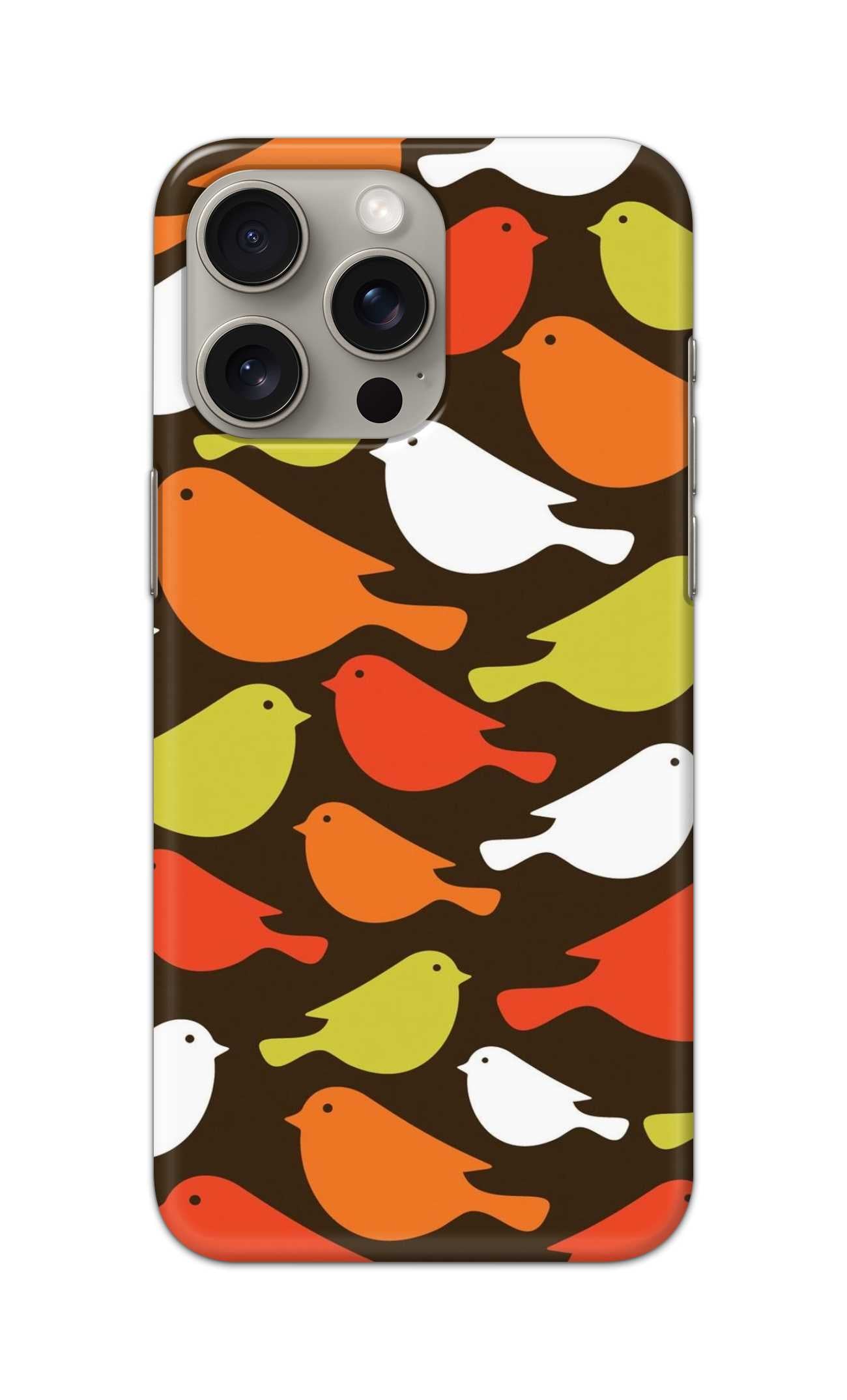 BIRD PATTERN  - Hard Case - SA334