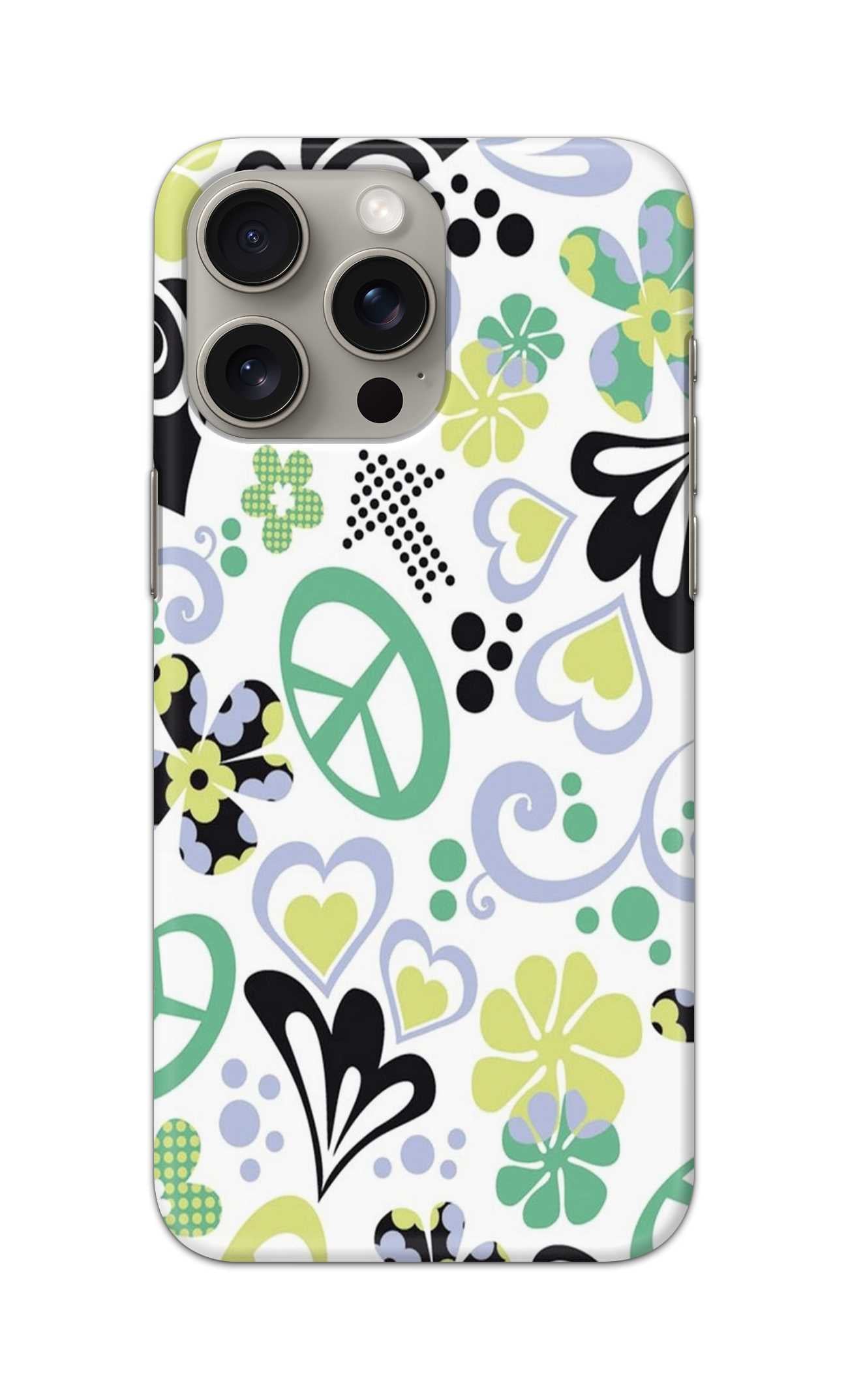 MULTI FLORAL PATTERN  - Hard Case - SA438