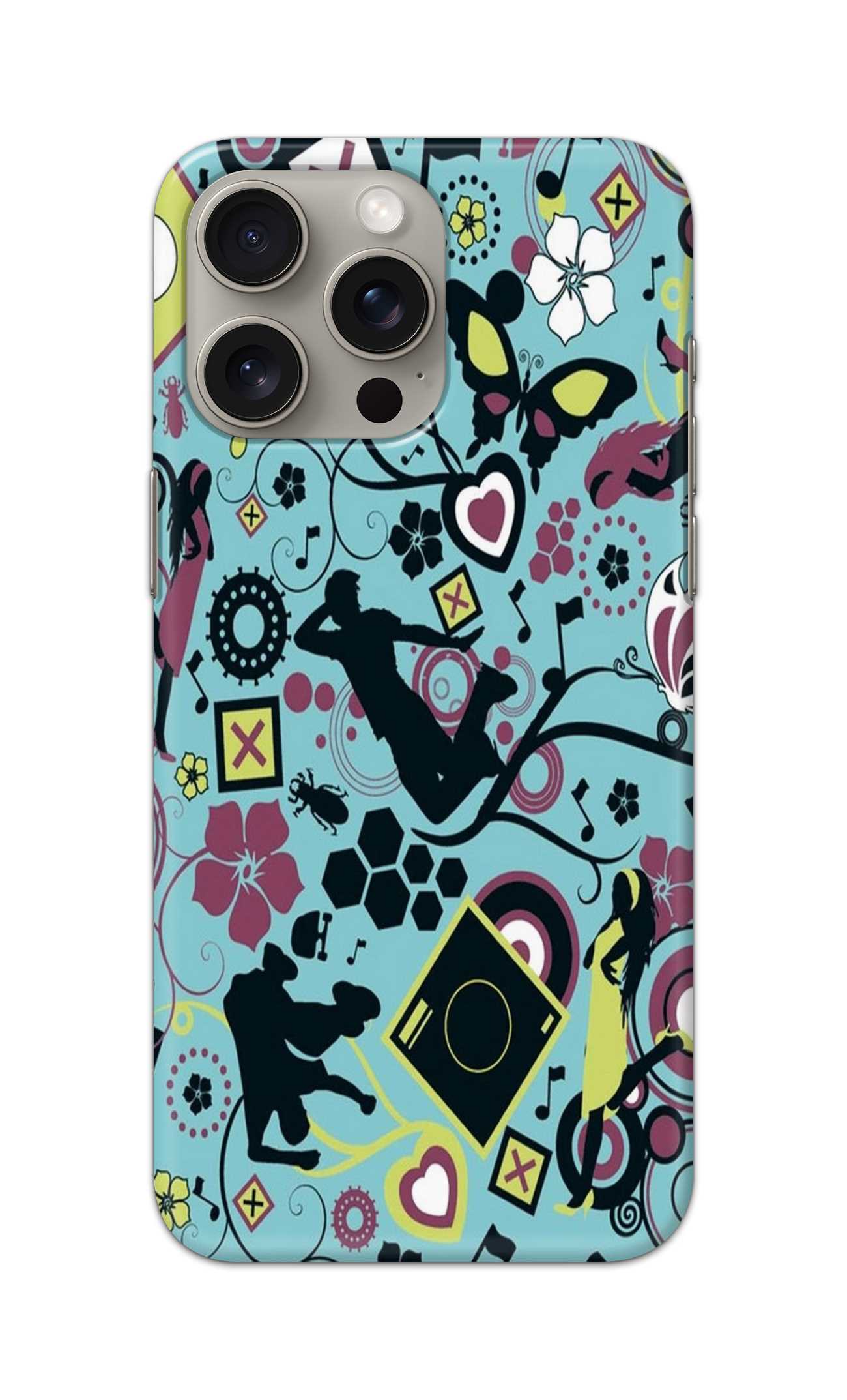 DIGITAL ART PATTERN  - Hard Case - SA447