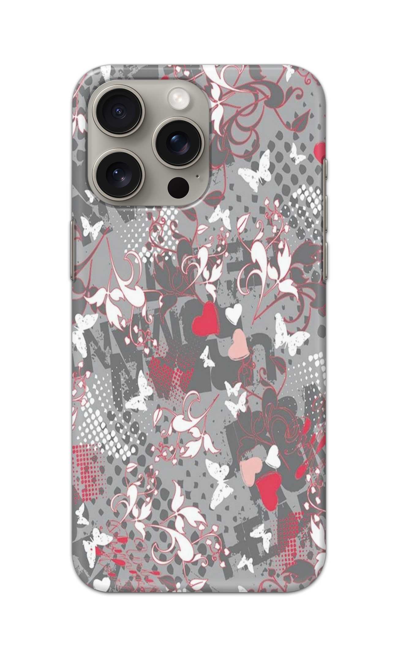 LOVE SYMBOL PATTERN  - Hard Case - SA449