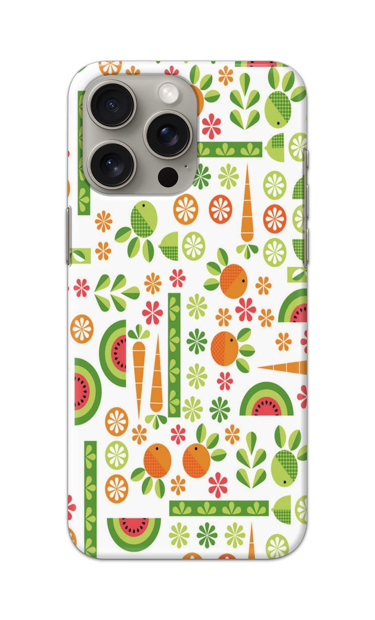 VEGETABLE PATTERN  - Hard Case - SA478