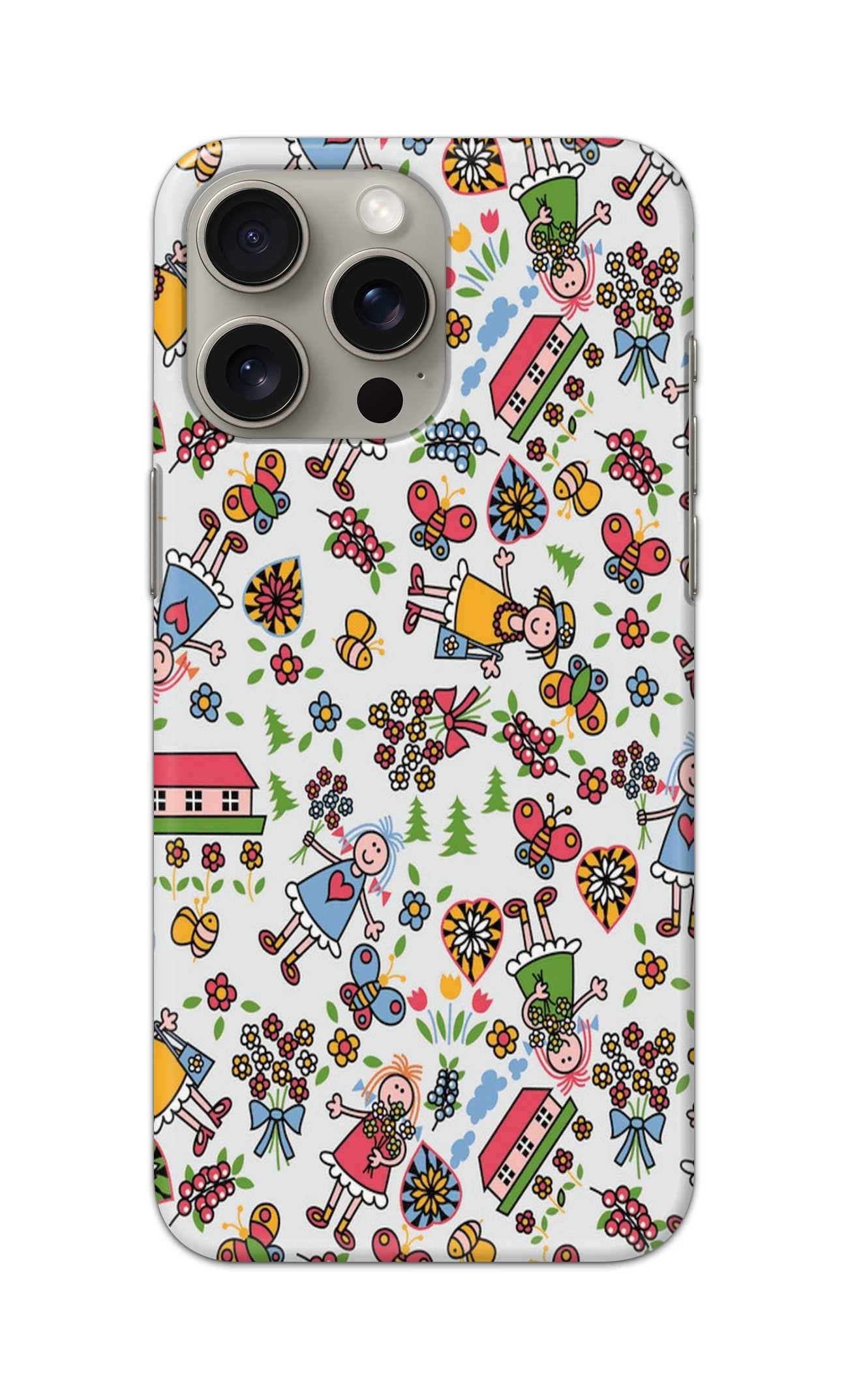 KIDS HOME PATTERN  - Hard Case - SA482