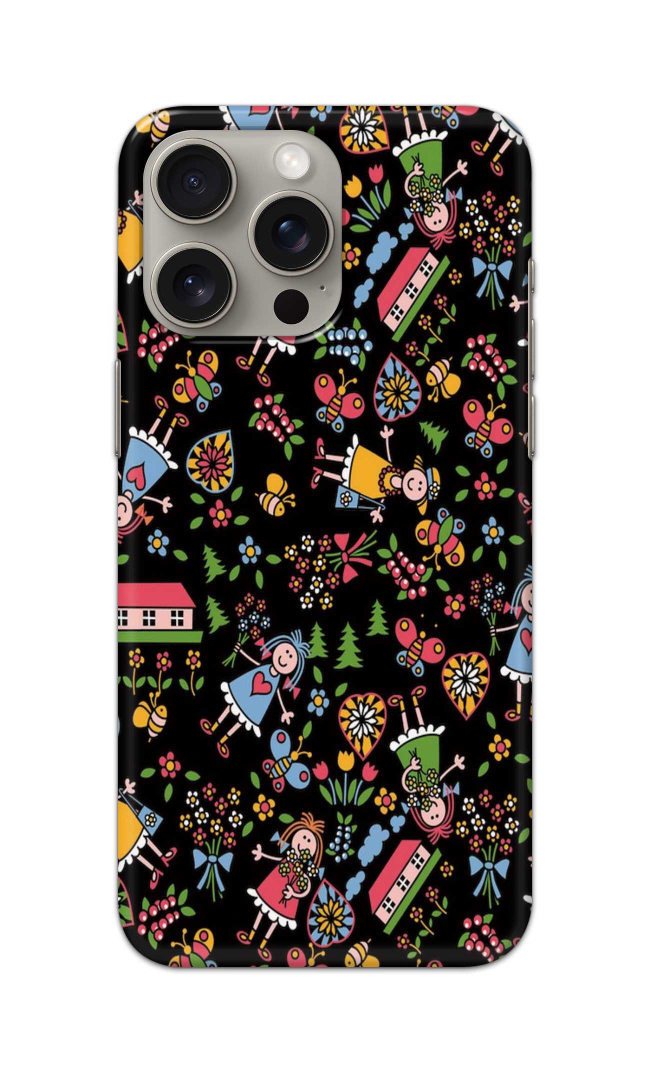 KIDS HOME PATTERN  - Hard Case - SA483