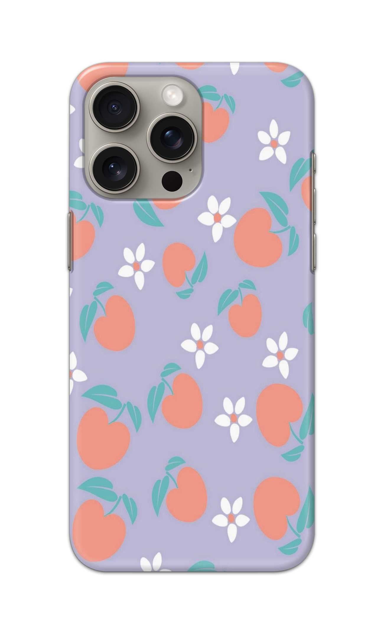 APPLE LEAF PATTERN  - Hard Case - SA491