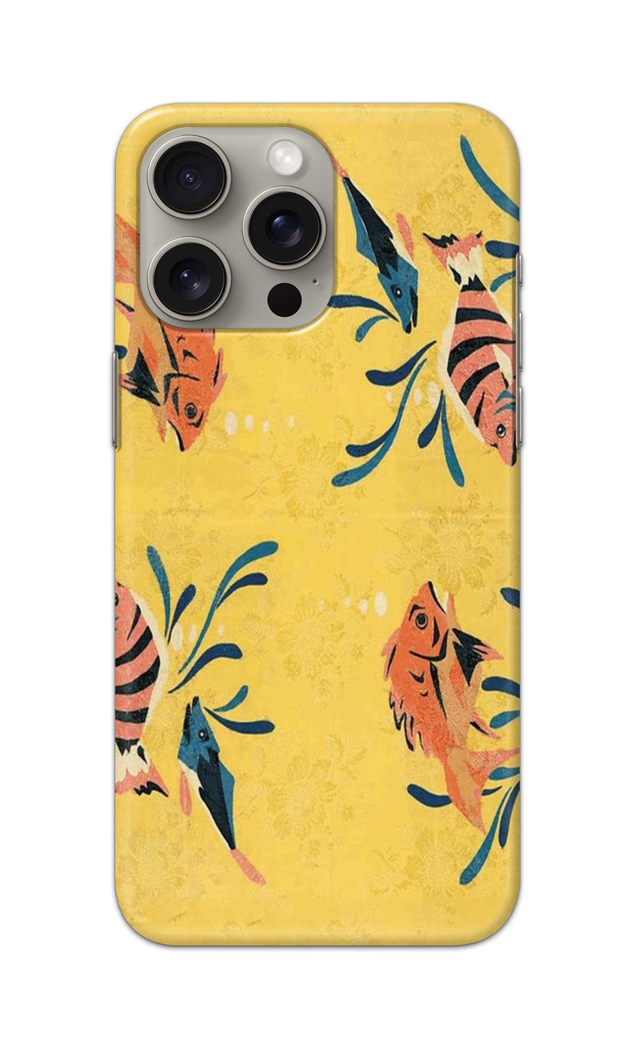 FISHES PATTERN  - Hard Case - SA546