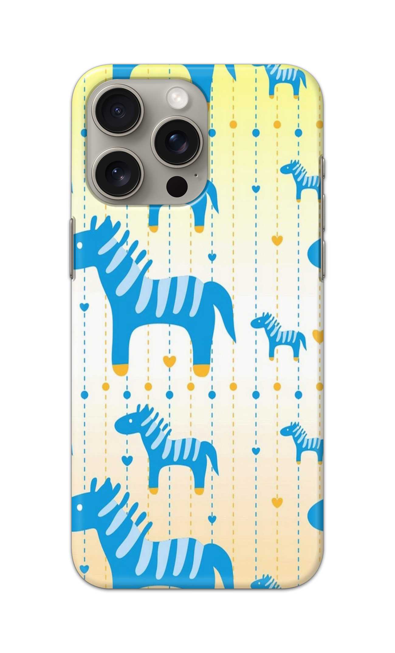 HORSE PATTERN  - Hard Case - SA583