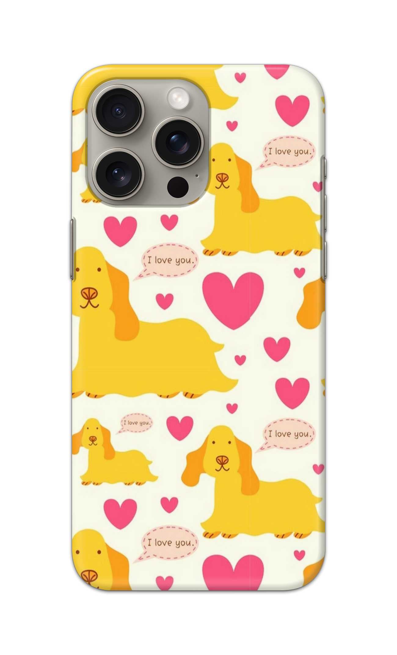 DOG PATTERN  - Hard Case - SA584