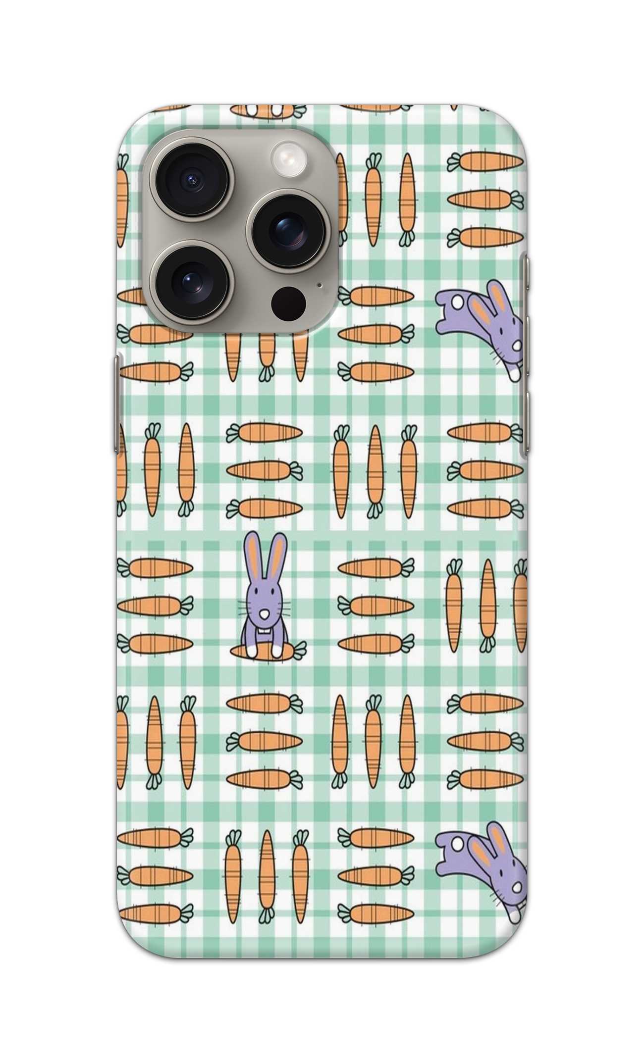 RABIT PATTERN  - Hard Case - SA595