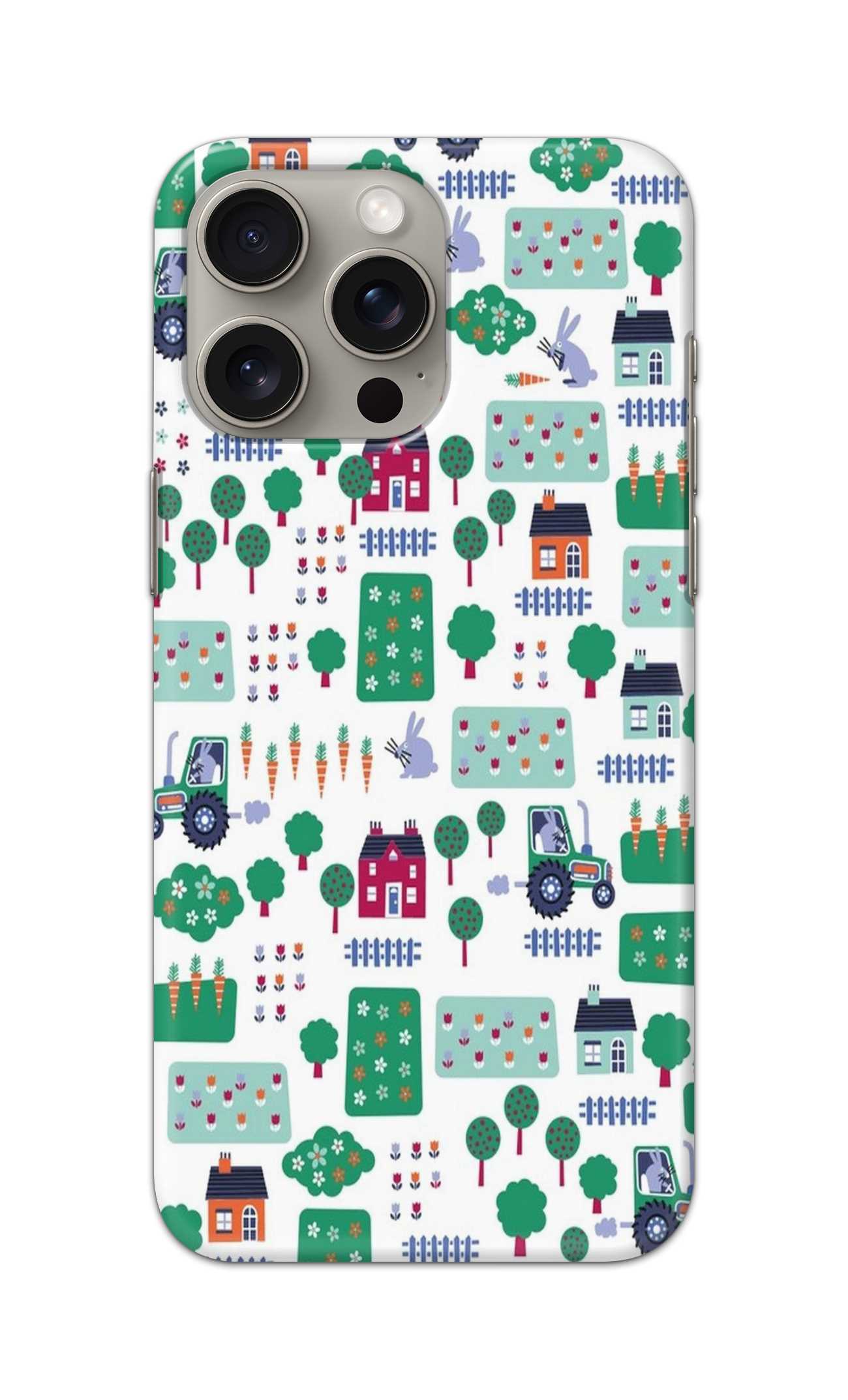 AGRICULTRAL PATTERN  - Hard Case - SA596