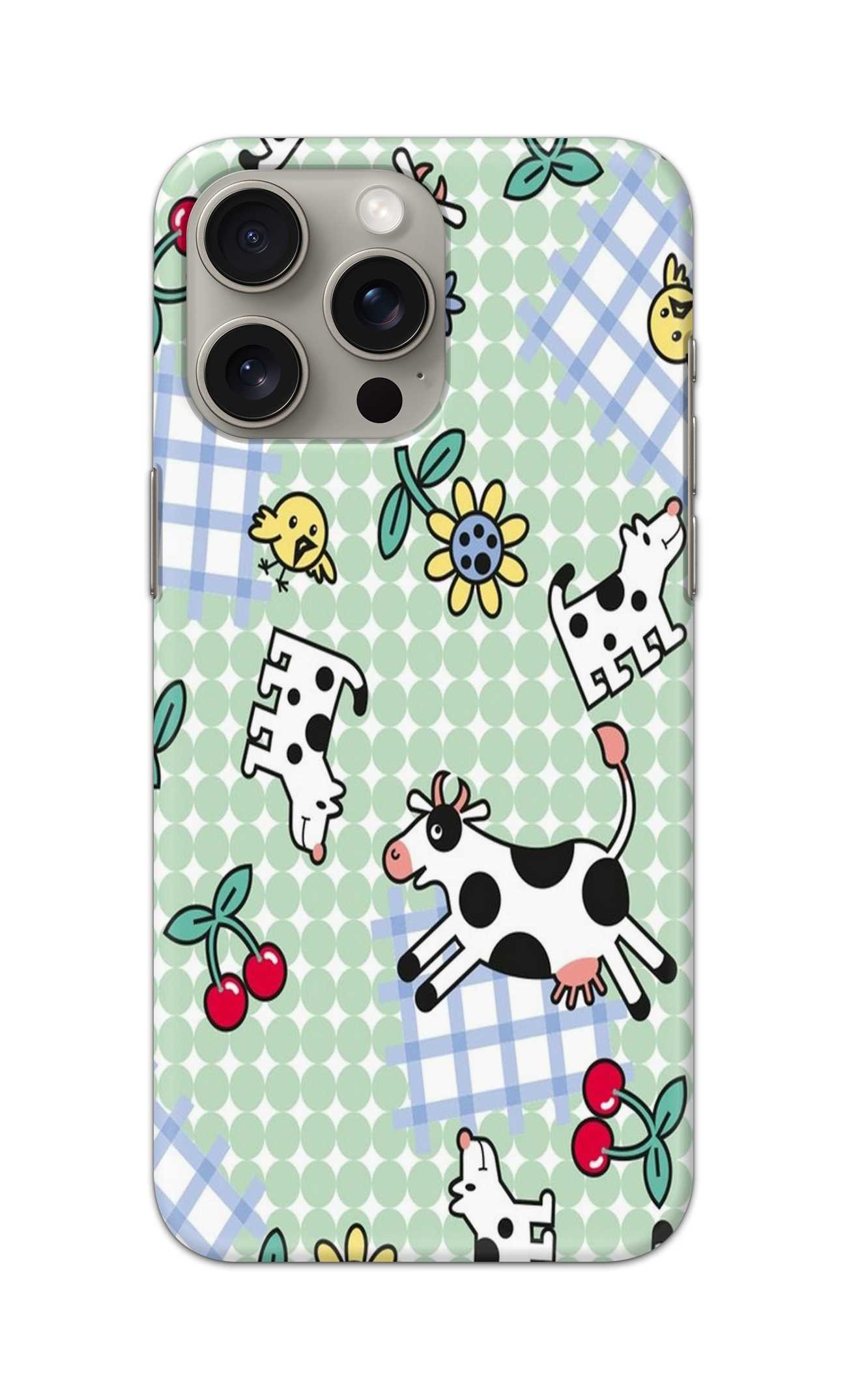 COW PATTERN  - Hard Case - SA597