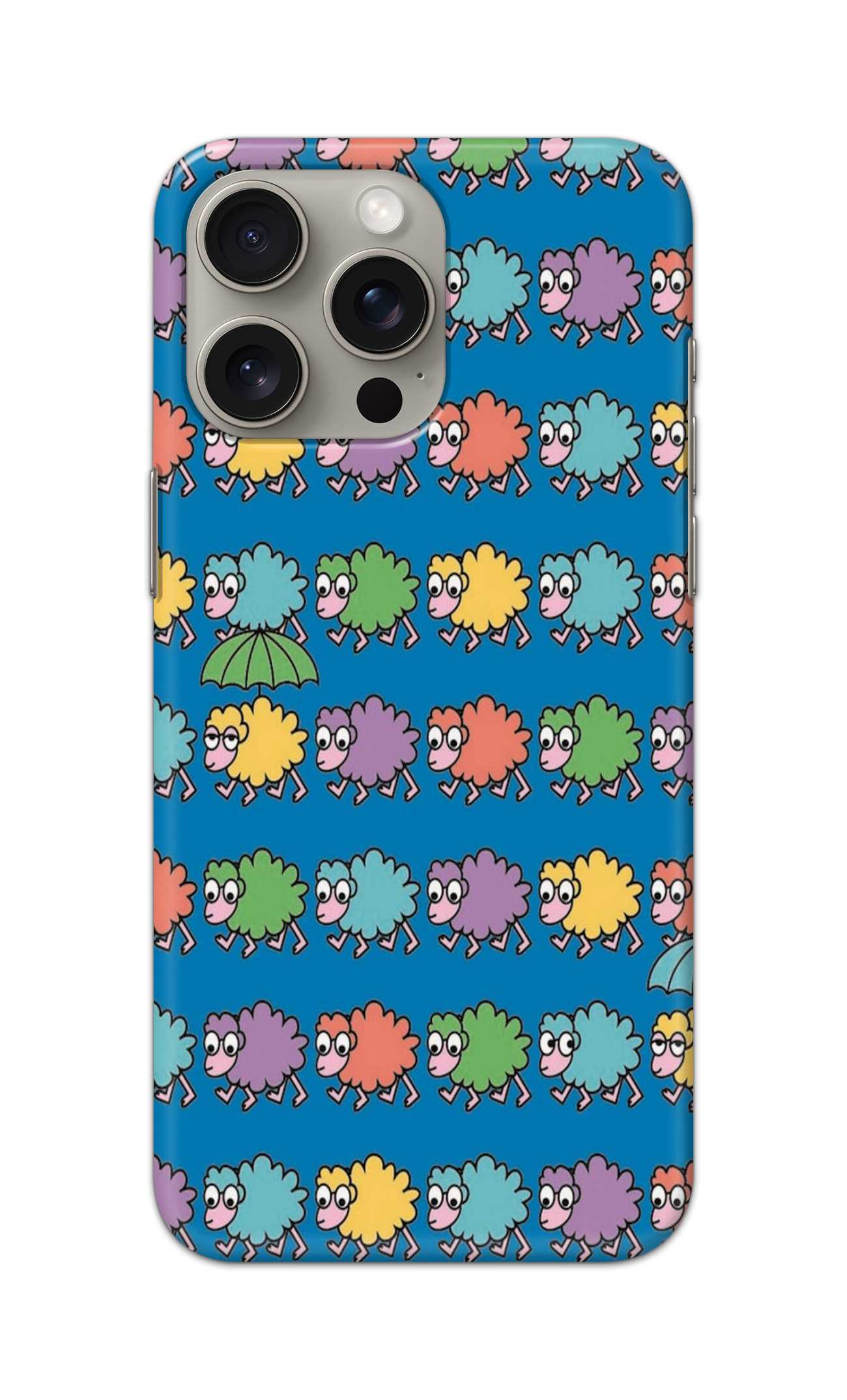 SHEEP PATTERN  - Hard Case - SA608