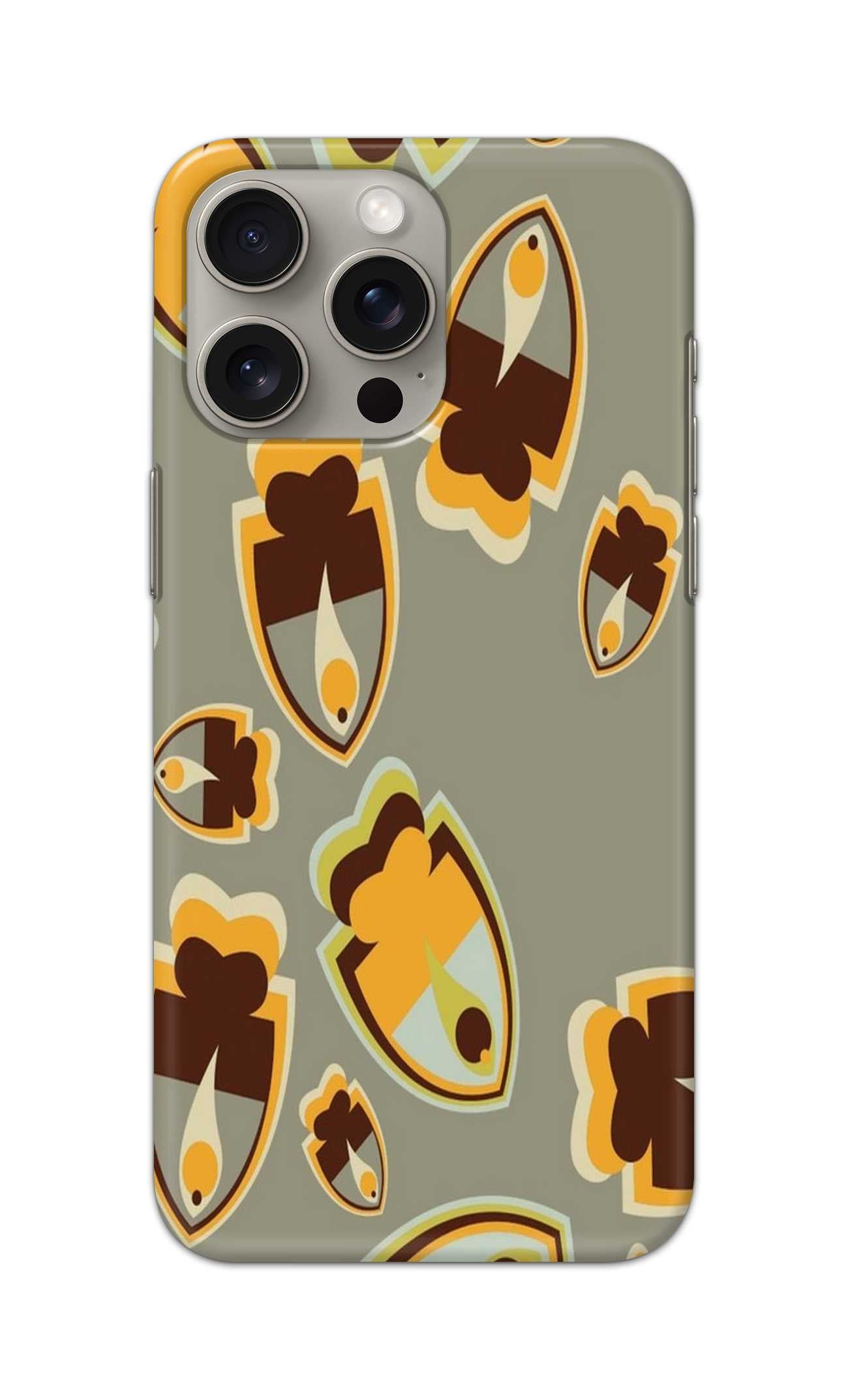 SEA FISH PRINTED PATTERN  - Hard Case - SA629