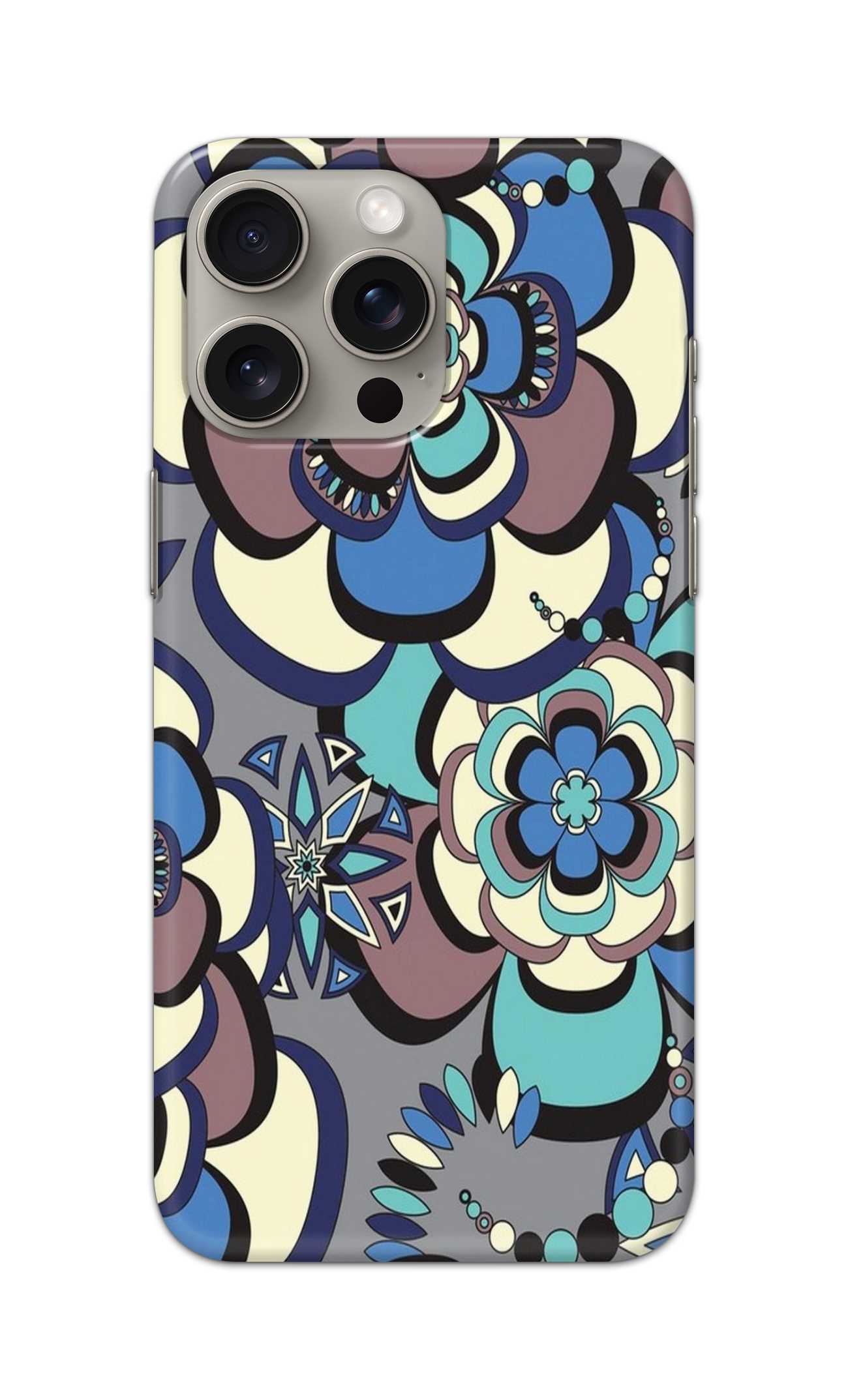 ANIMATION FLORALS PATTERN  - Hard Case - SA767