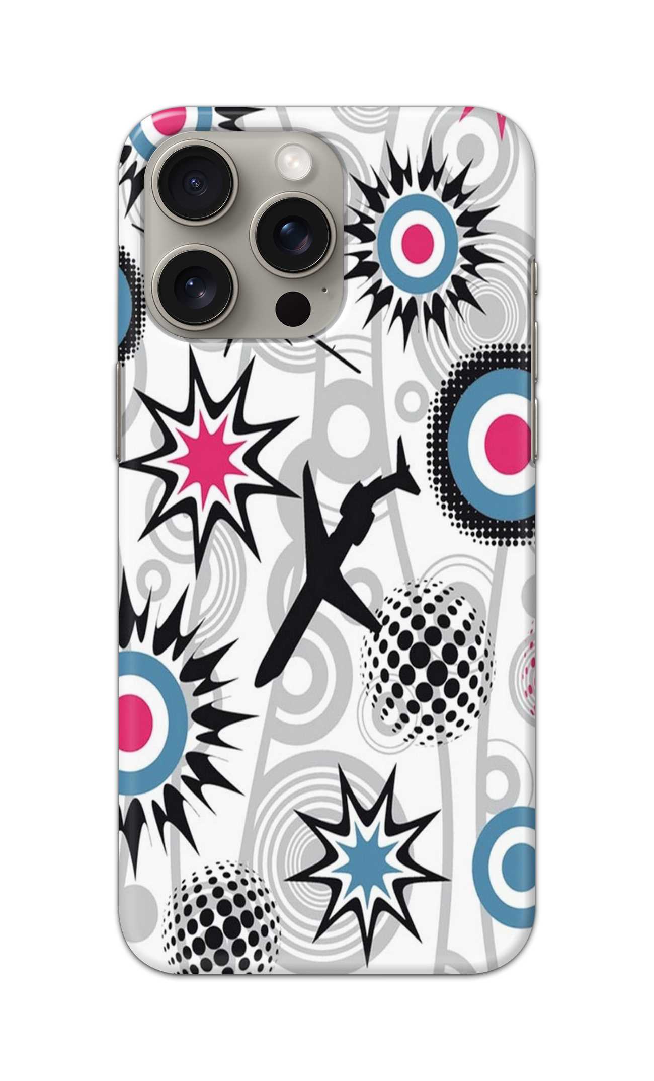 AEROPLANE PATTERN  - Hard Case - SA823