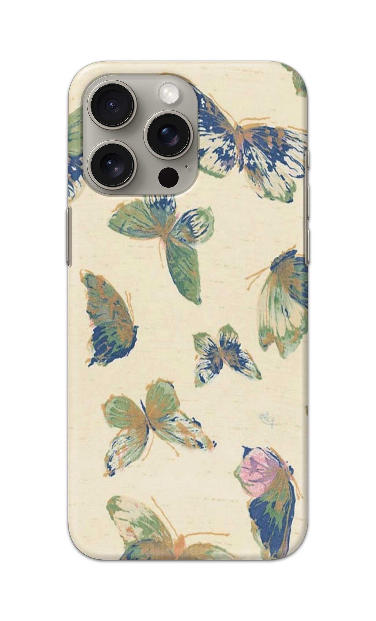 LIGHT COLOUR BUTTERFLY PATTERN  - Hard Case - SA897