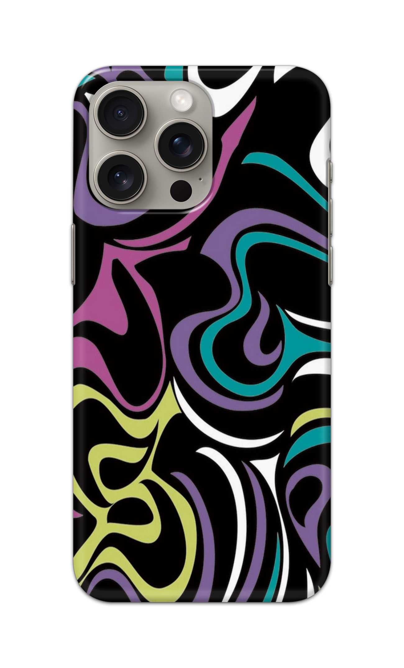 ABSTRACT CLORFUL PATTERN  - Hard Case - SB066