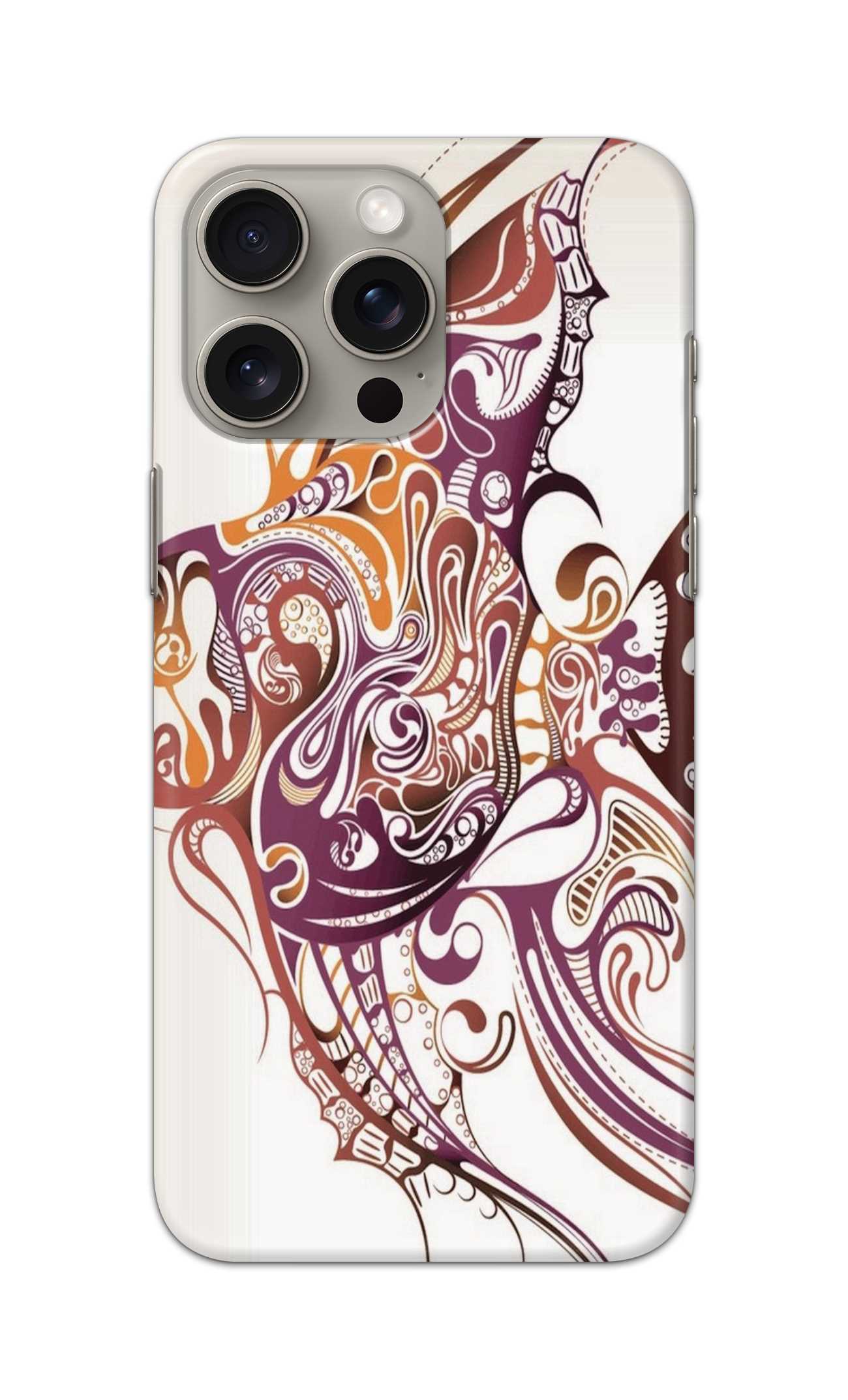 FISH PATTERN  - Hard Case - SB082