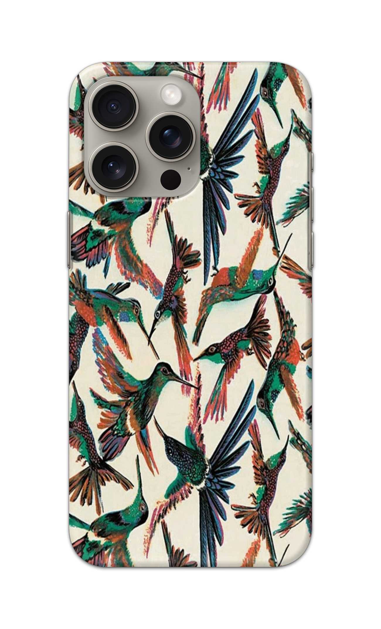 BIRD PATTERN  - Hard Case - SB099