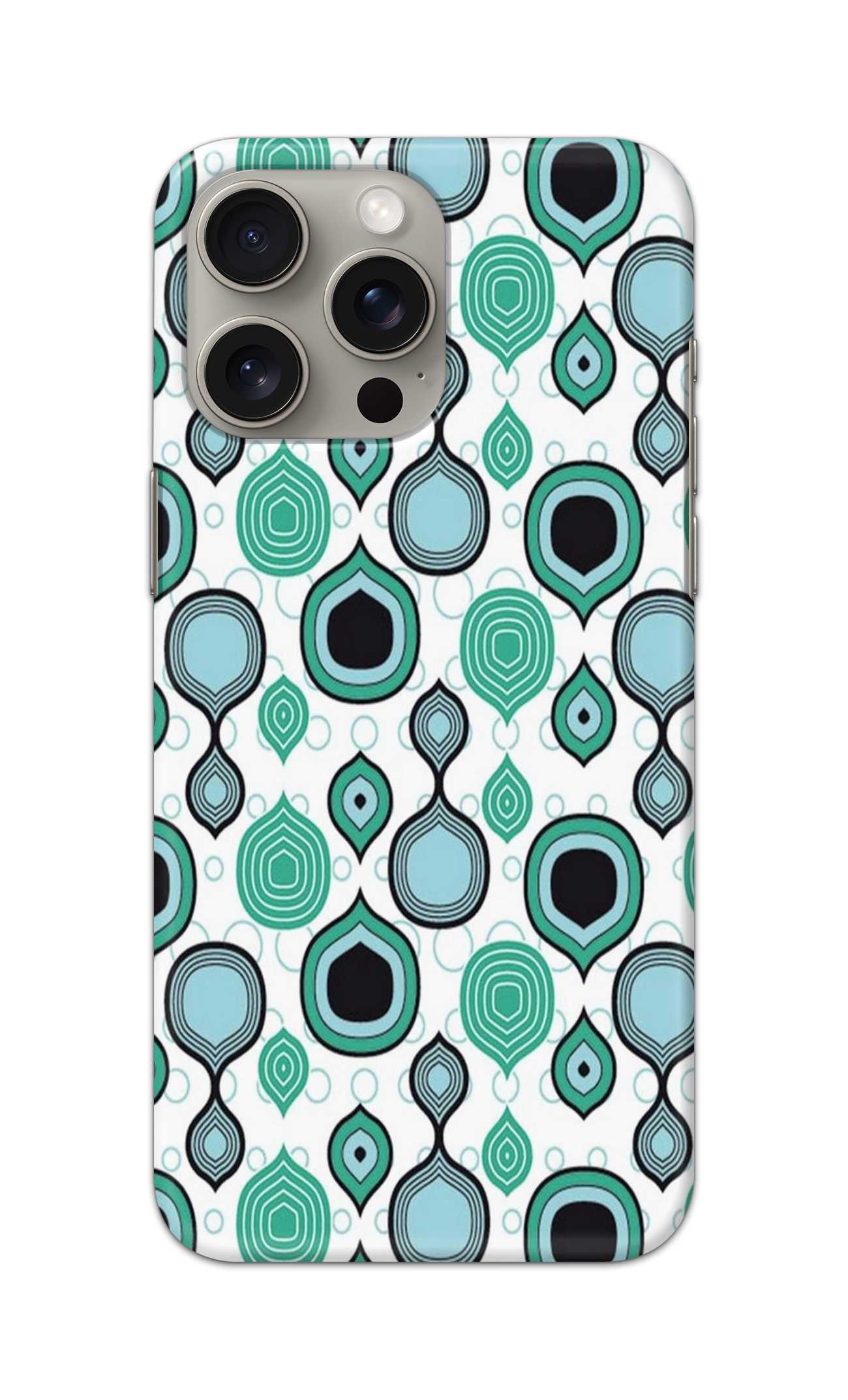 MODERN BUBLES PATTERN  - Hard Case - SB168