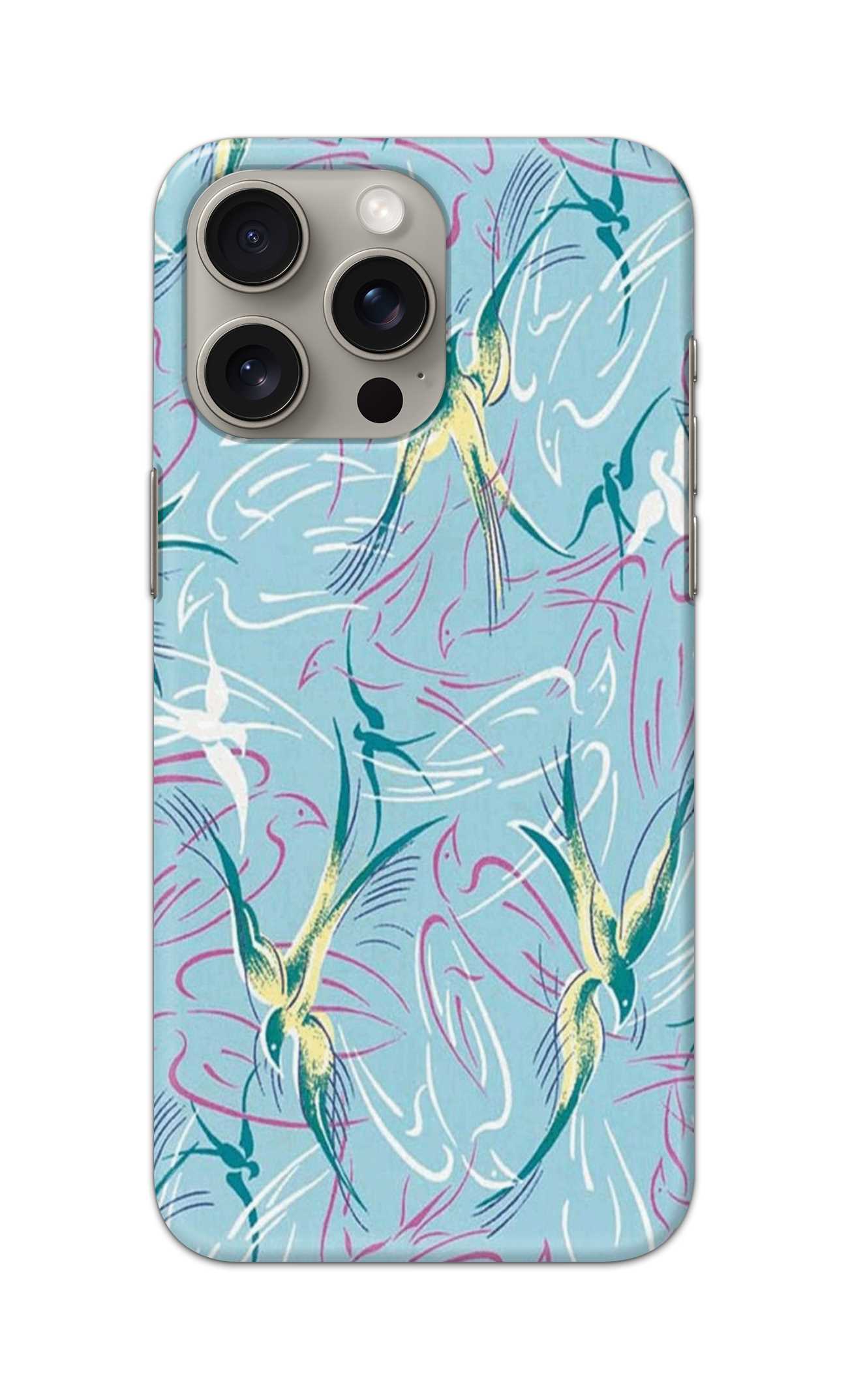 BIRDS PATTERN  - Hard Case - SB185