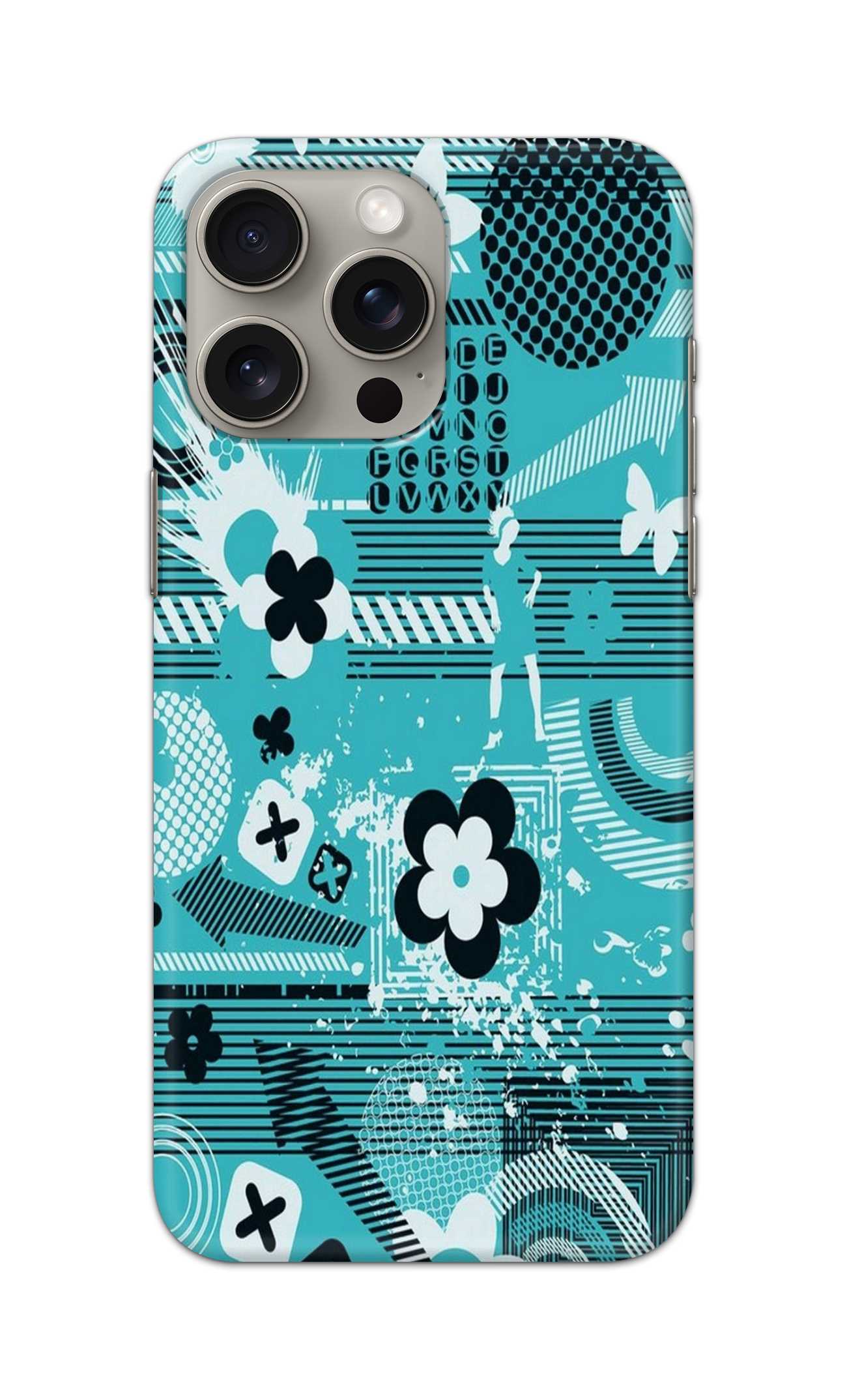 BLUE PATTERN  - Hard Case - SB200