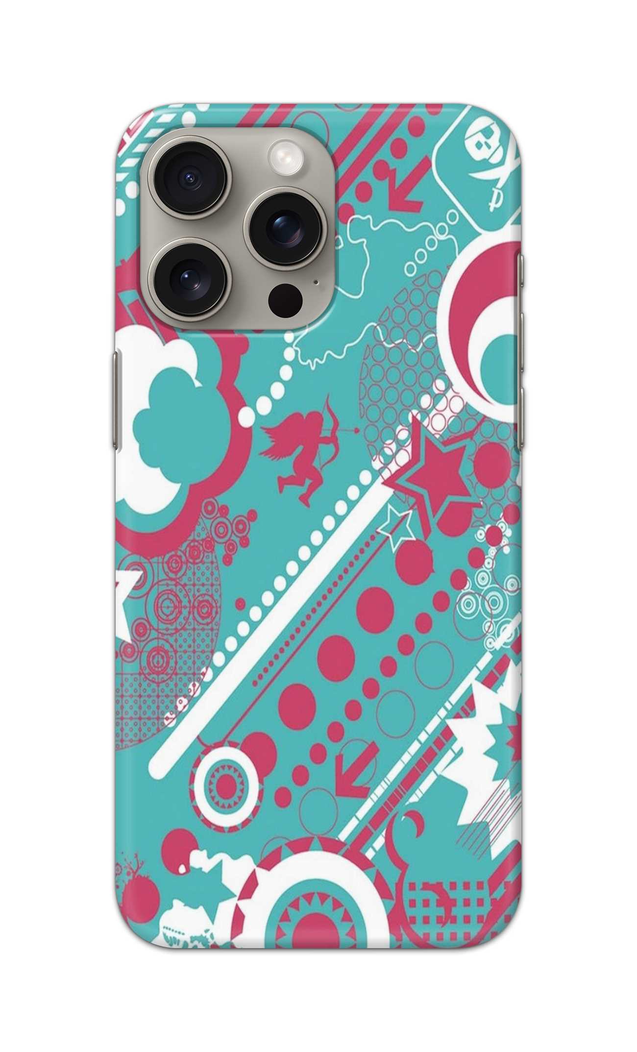 ANIMATION COLOURS PATTERN  - Hard Case - SB243