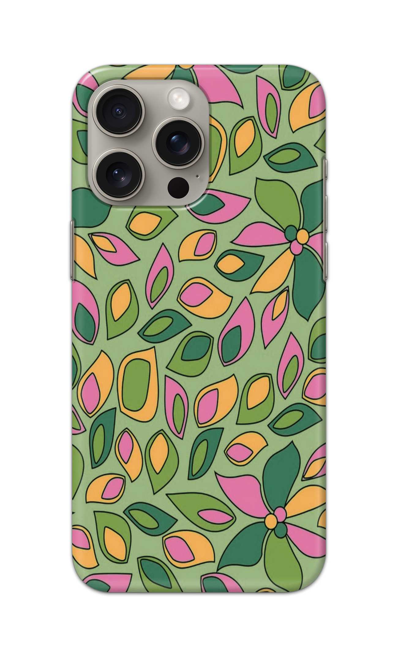 FLORALS ANIMATION PATTERN  - Hard Case - SB246