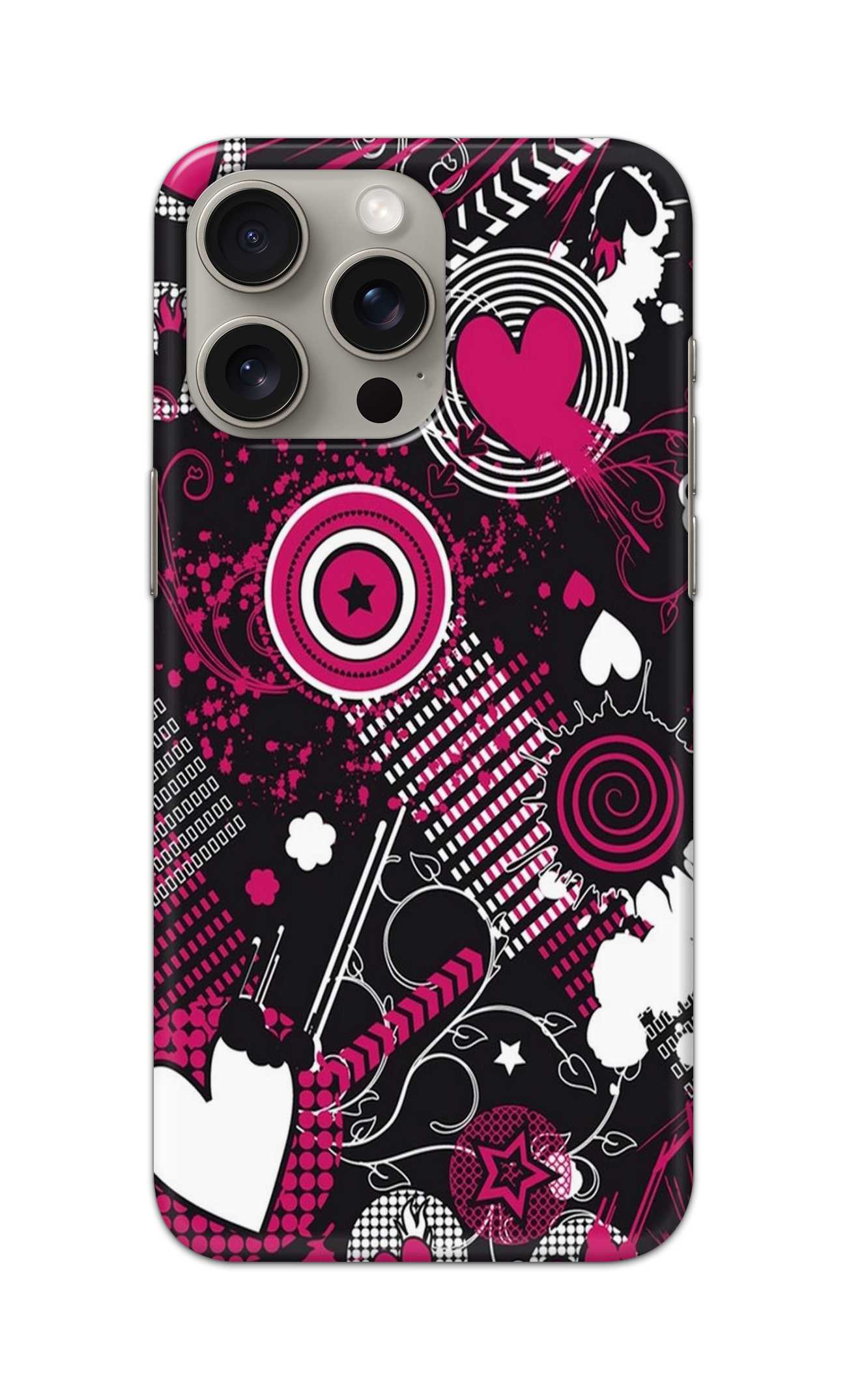 LOVELY MUSIC PATTERN  - Hard Case - SB254