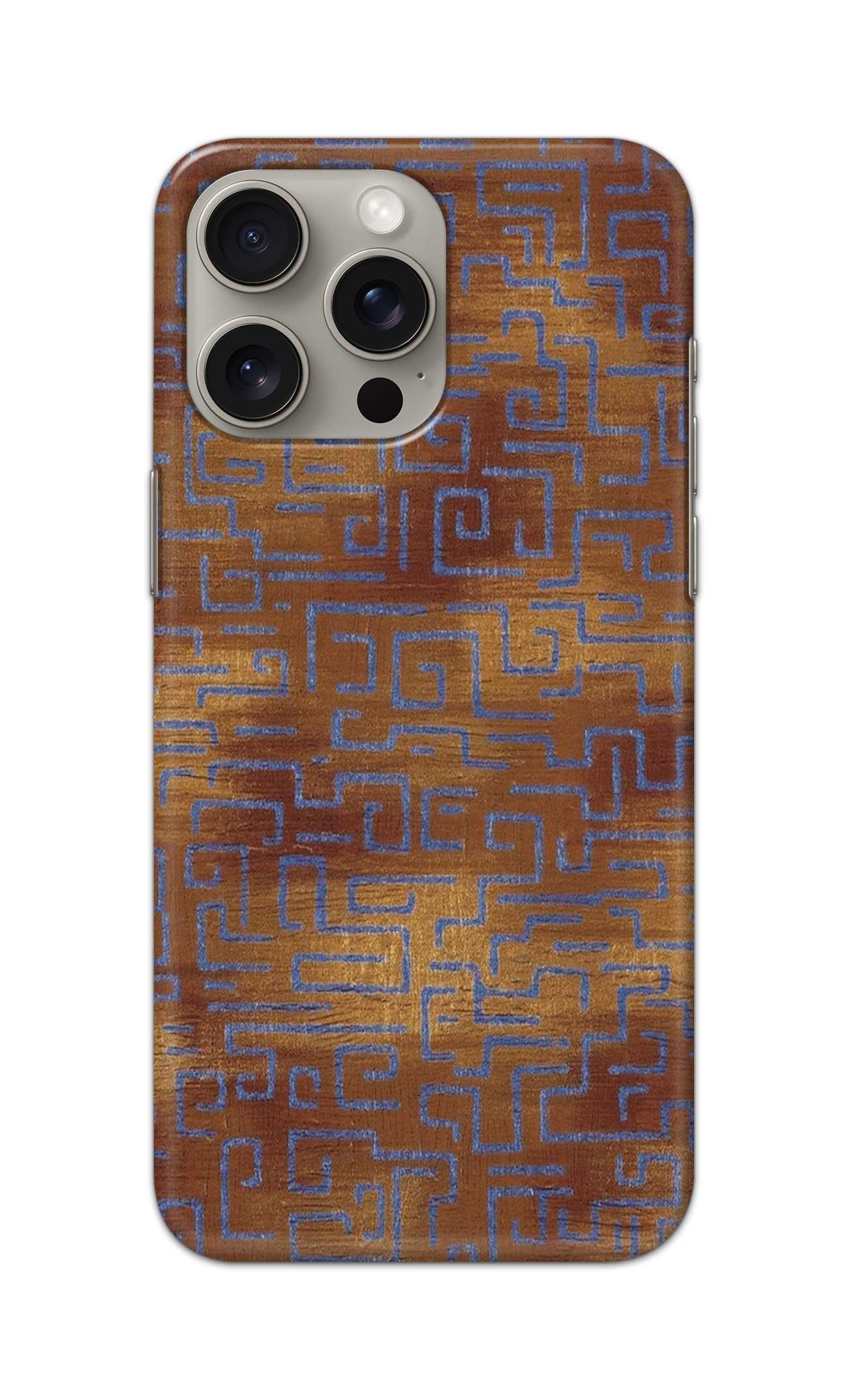 LIGHT BLUELINE PATTERN  - Hard Case - SB266