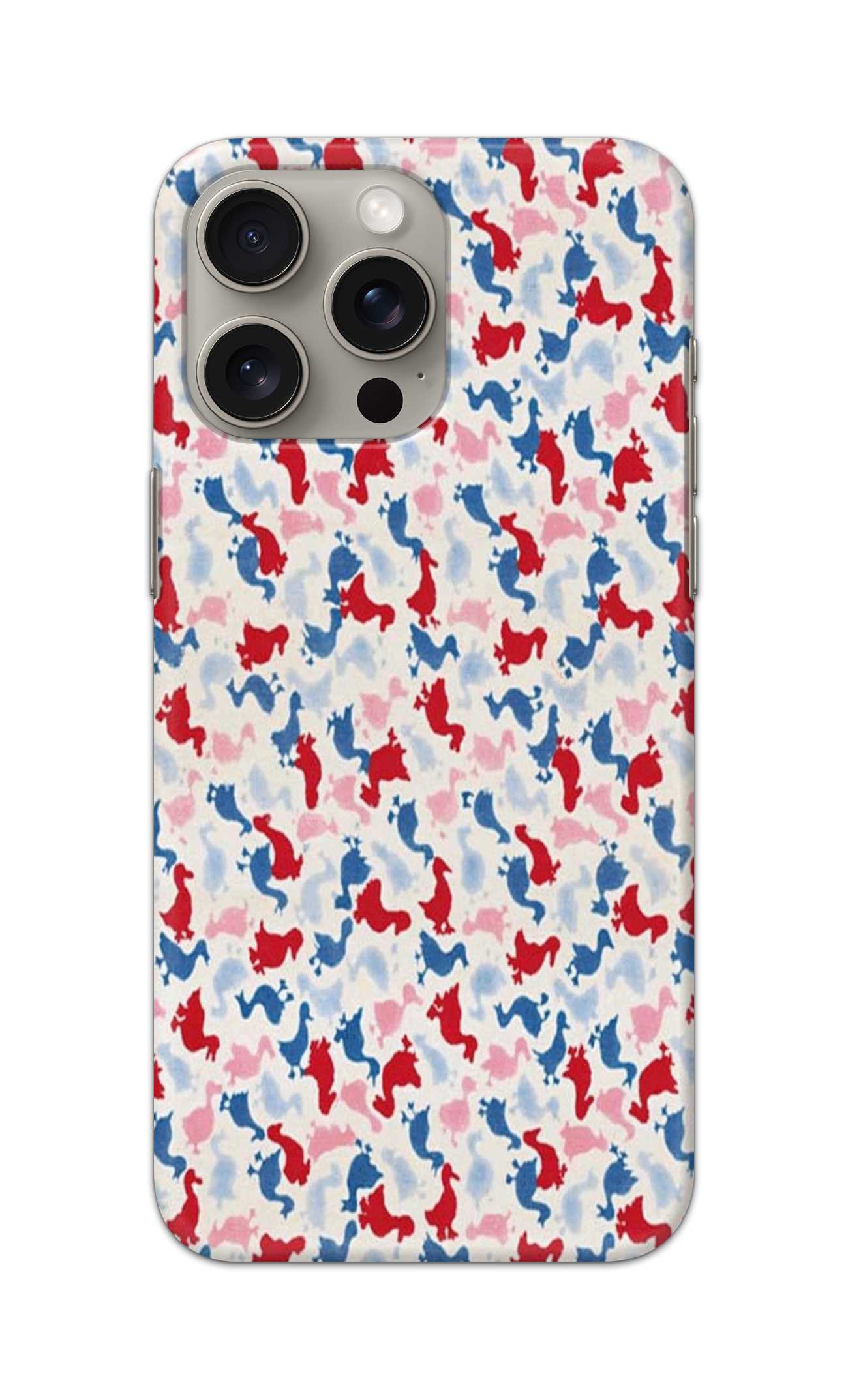 DUCK PATTERN  - Hard Case - SB291