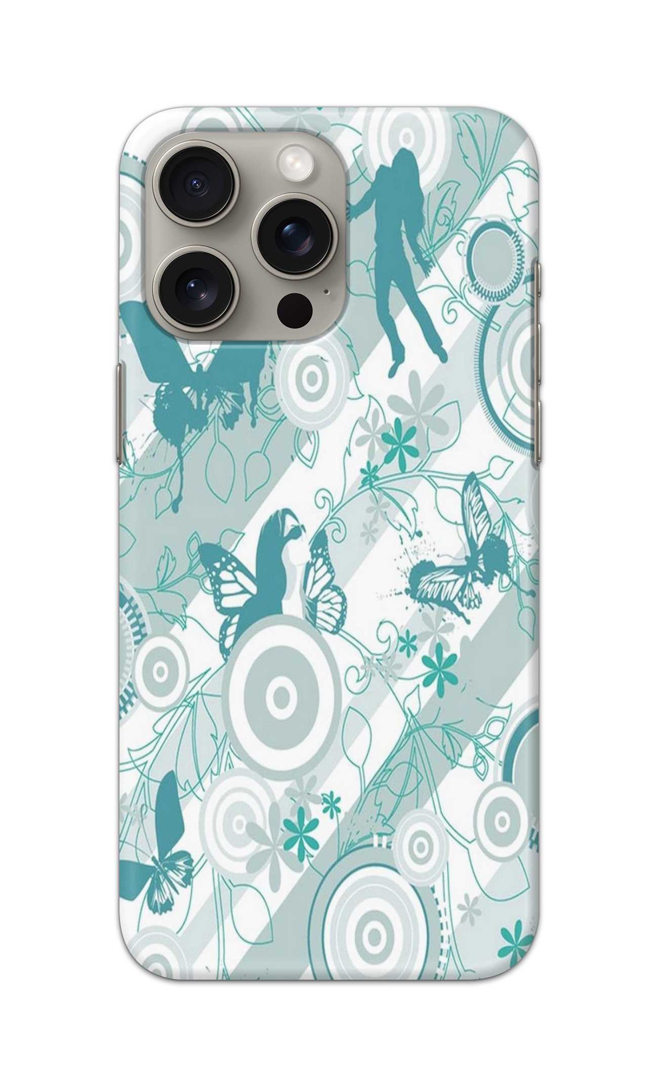 BUTTERFLY WITH WOMEN PATTERN  - Hard Case - SB319