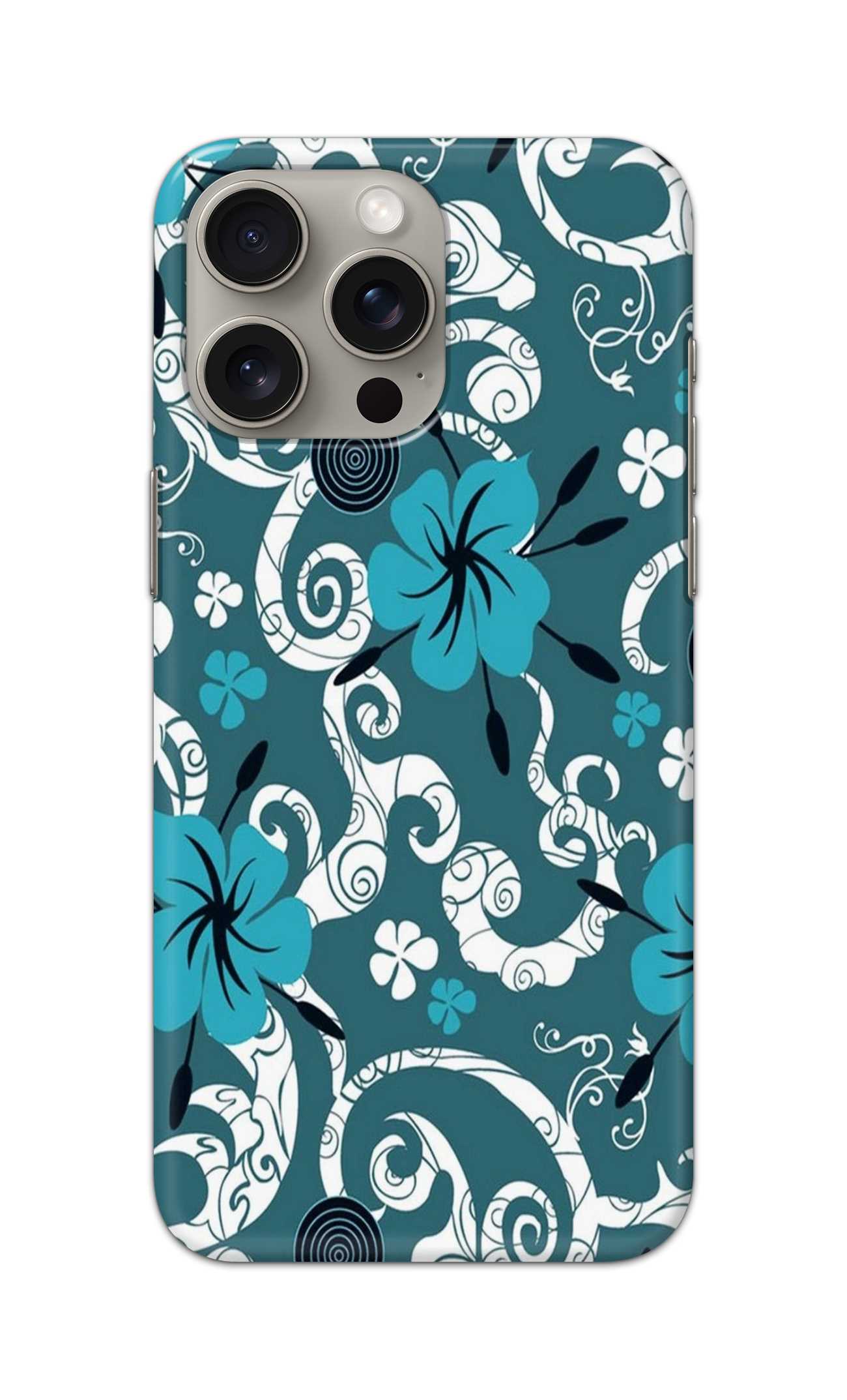 BLUE SHOEBLACK FANT PATERN  - Hard Case - SB327